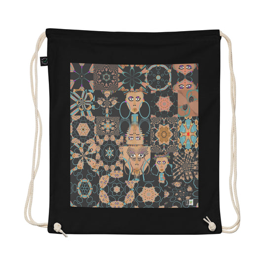 Organic cotton drawstring bag