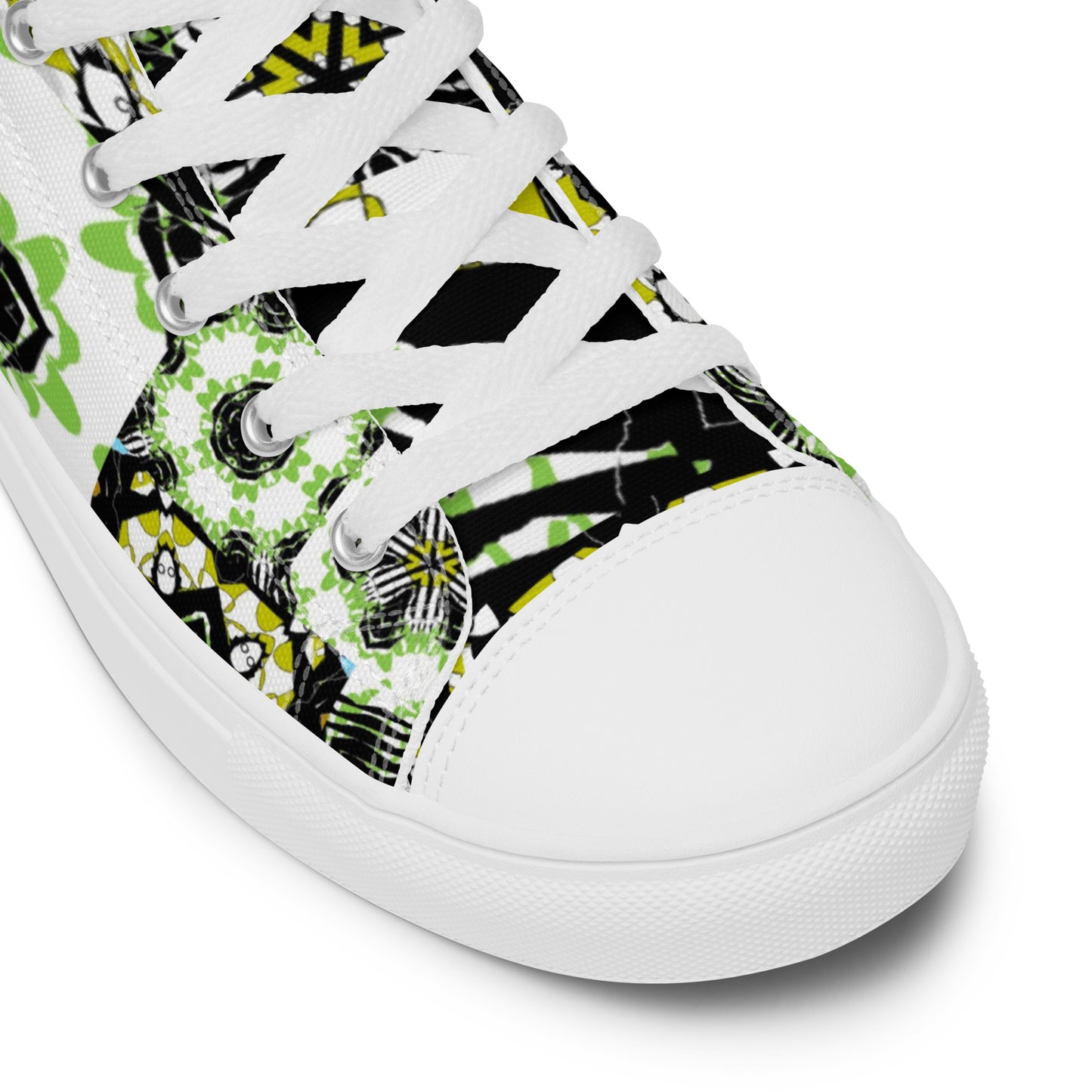 Women’s high top canvas shoes