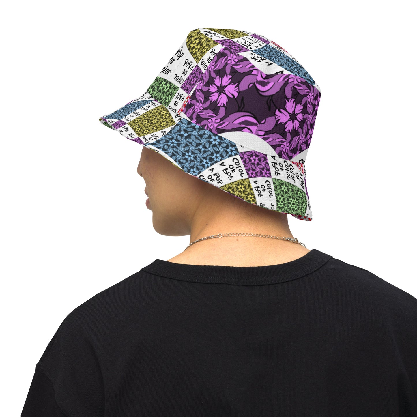 Reversible bucket hat