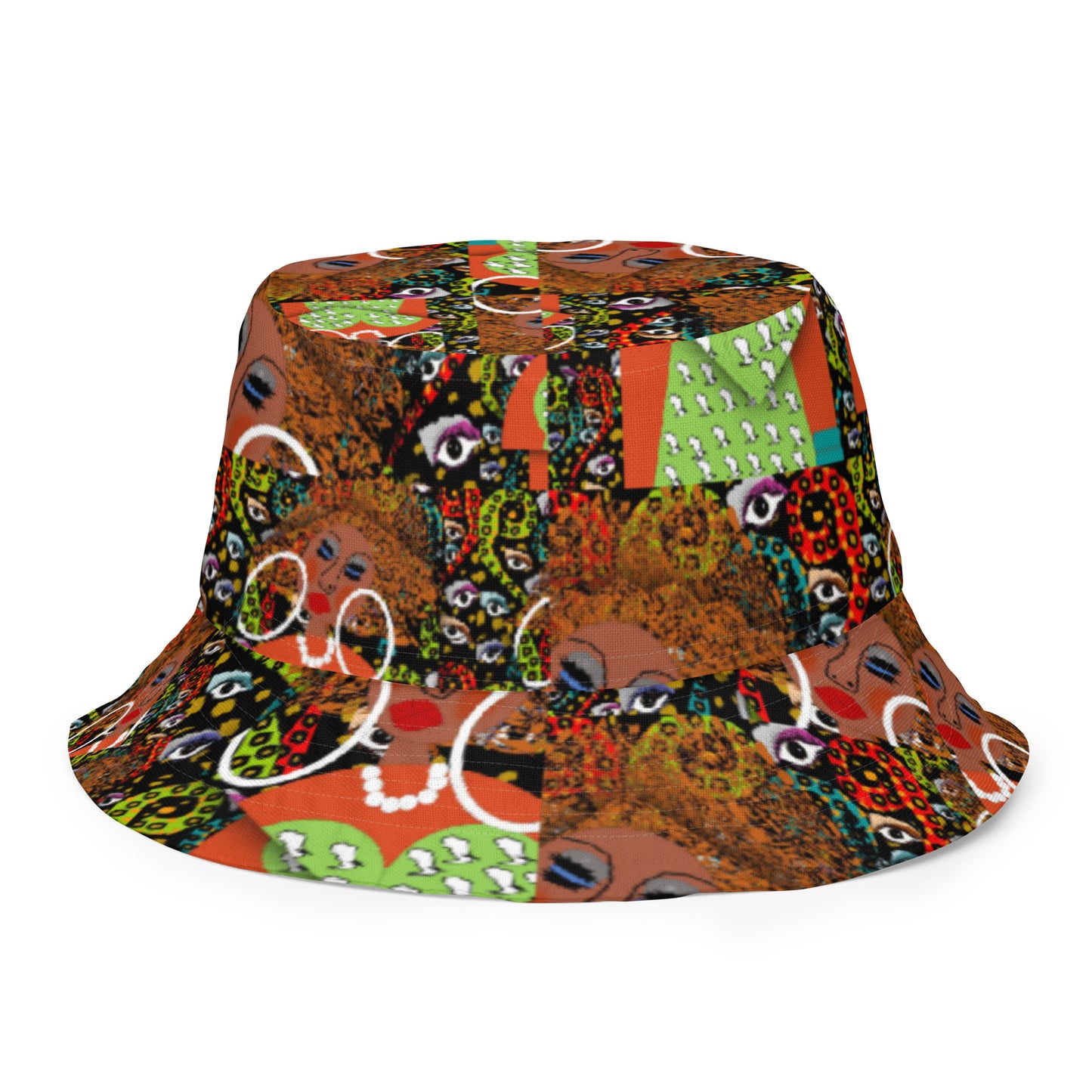 Reversible bucket hat