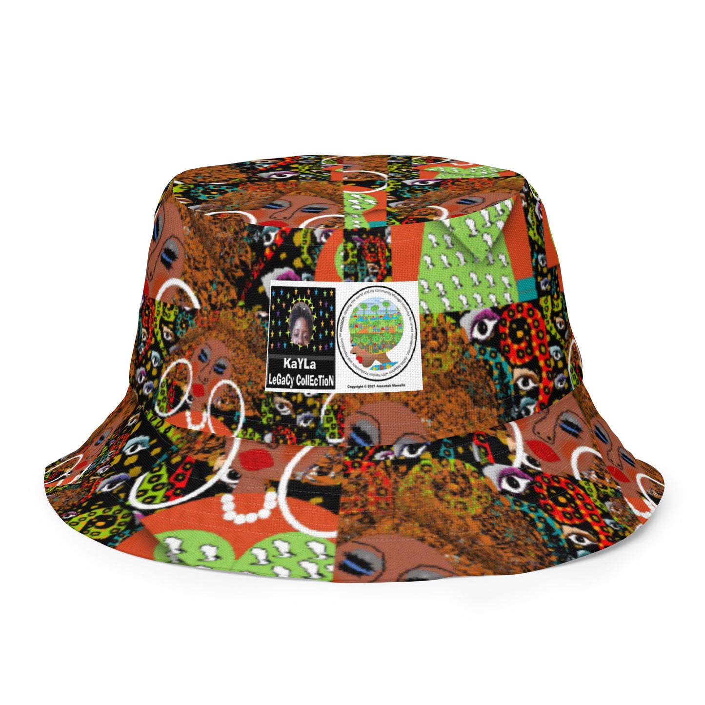 Reversible bucket hat