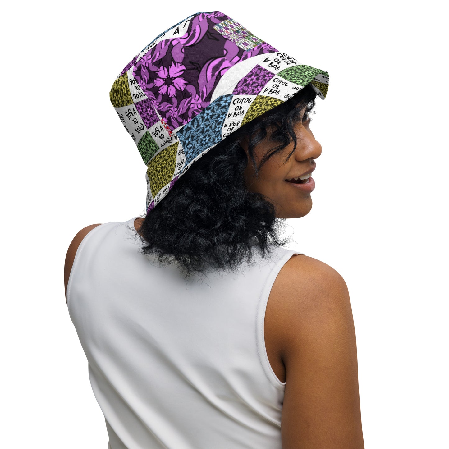 Reversible bucket hat