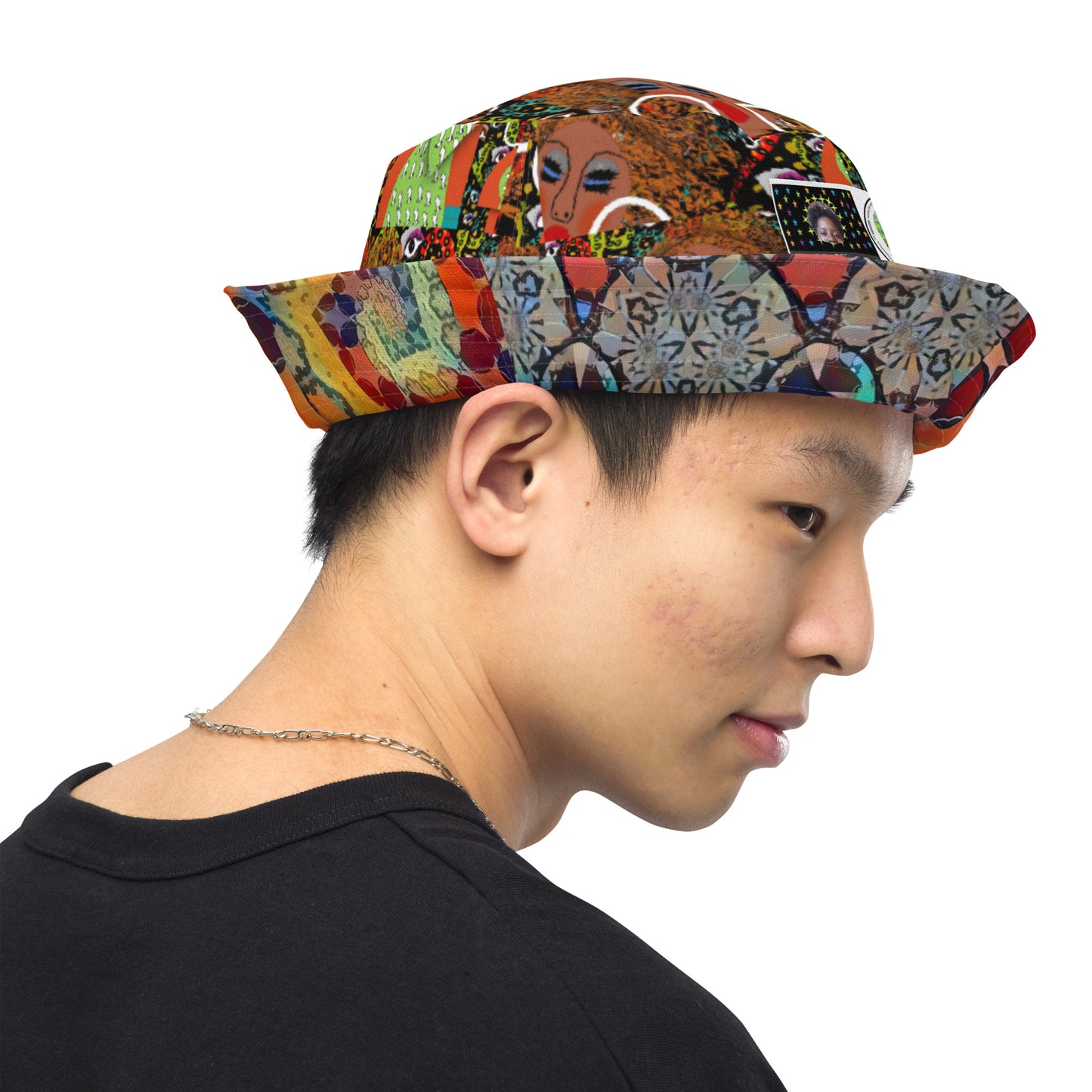 Reversible bucket hat