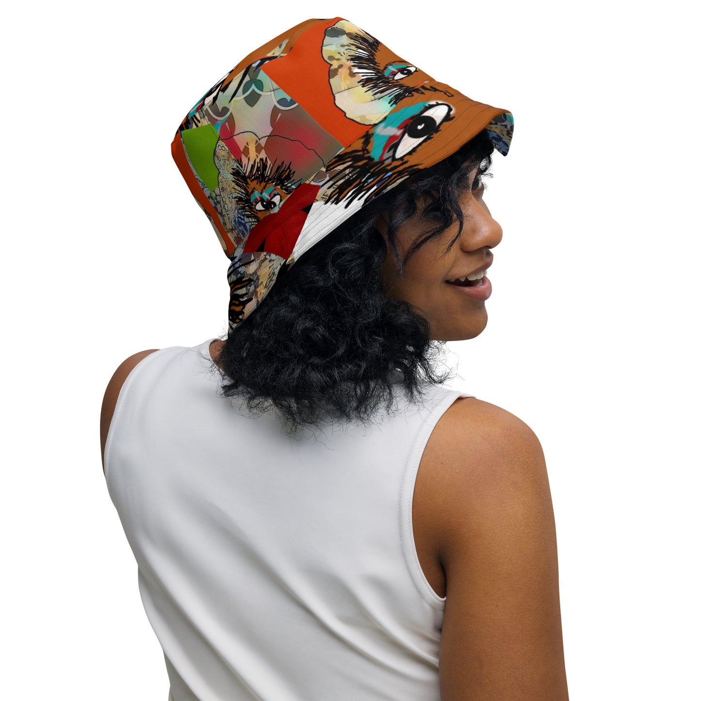 Reversible bucket hat