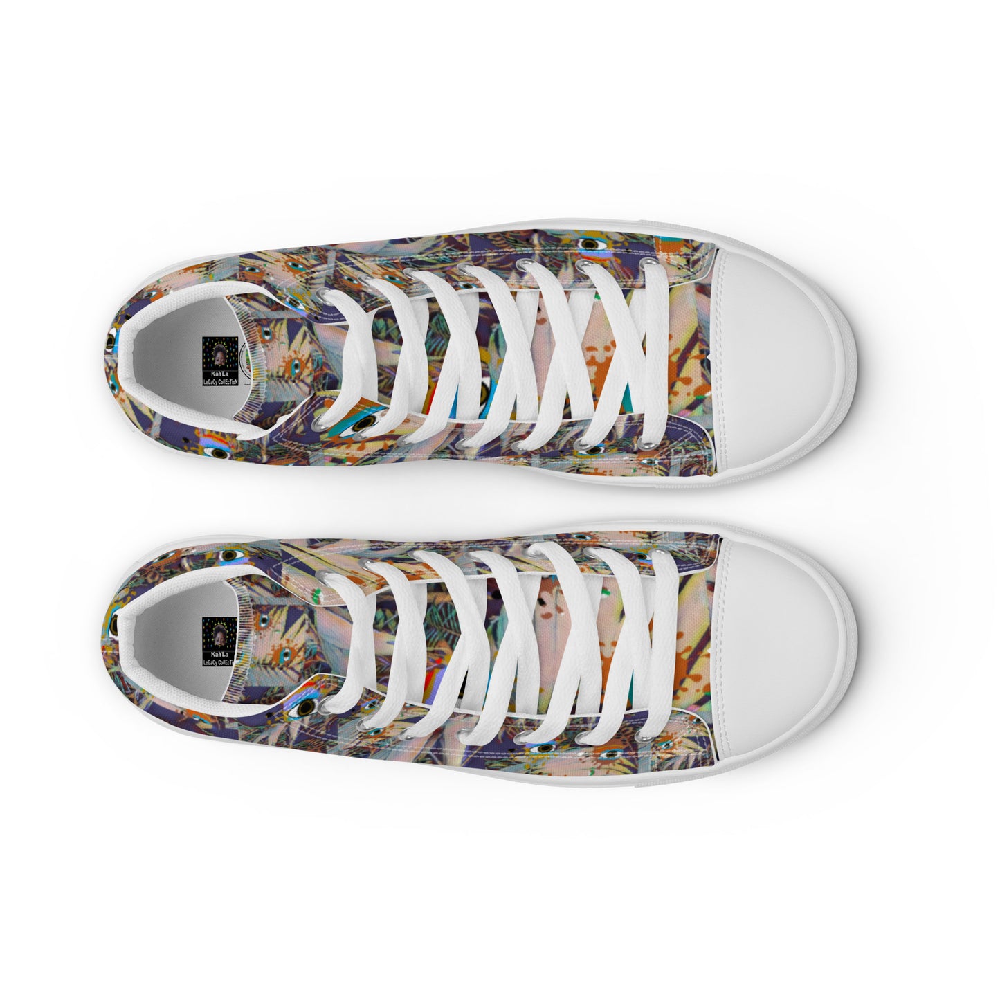 Women’s high top canvas shoes