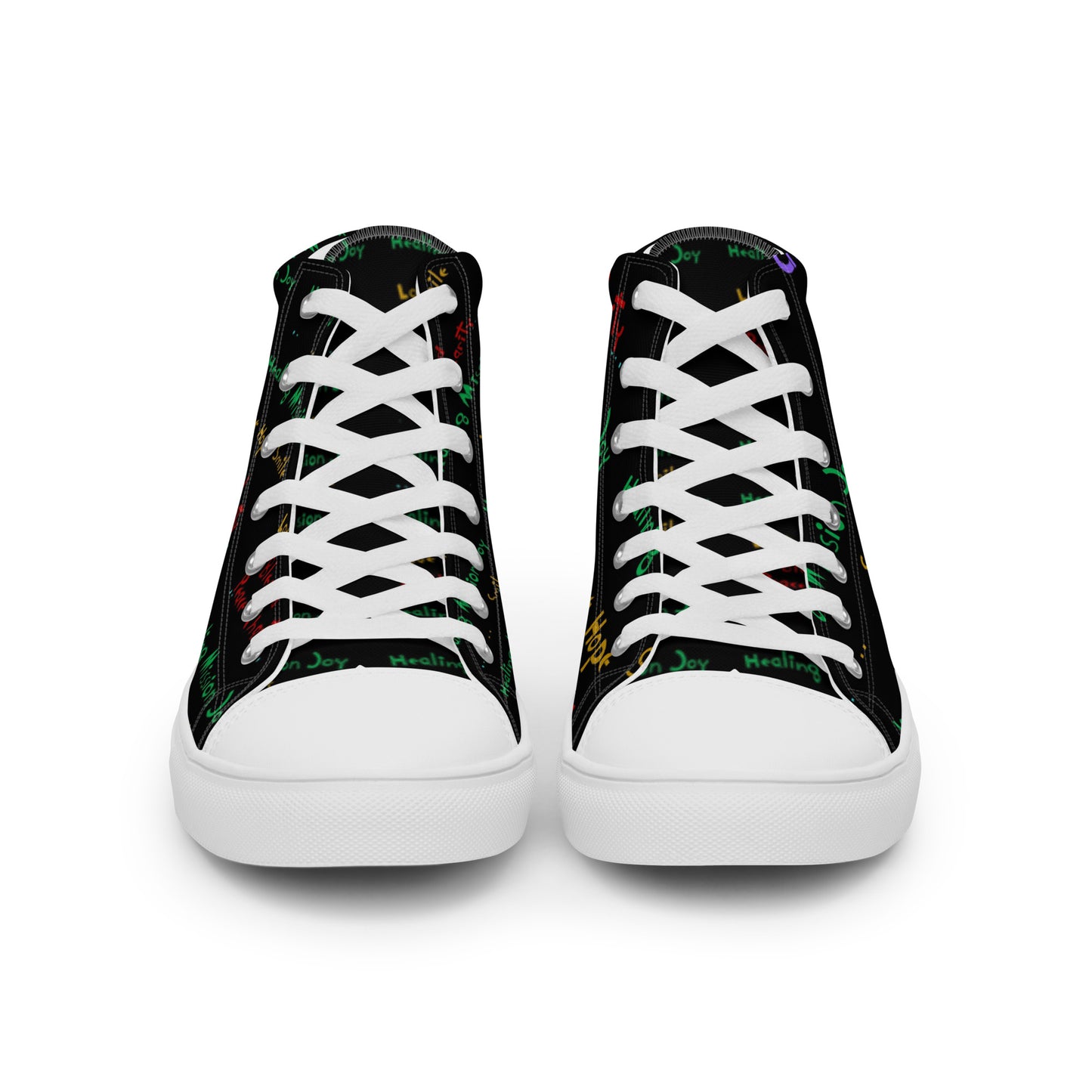 Women’s high top canvas shoes