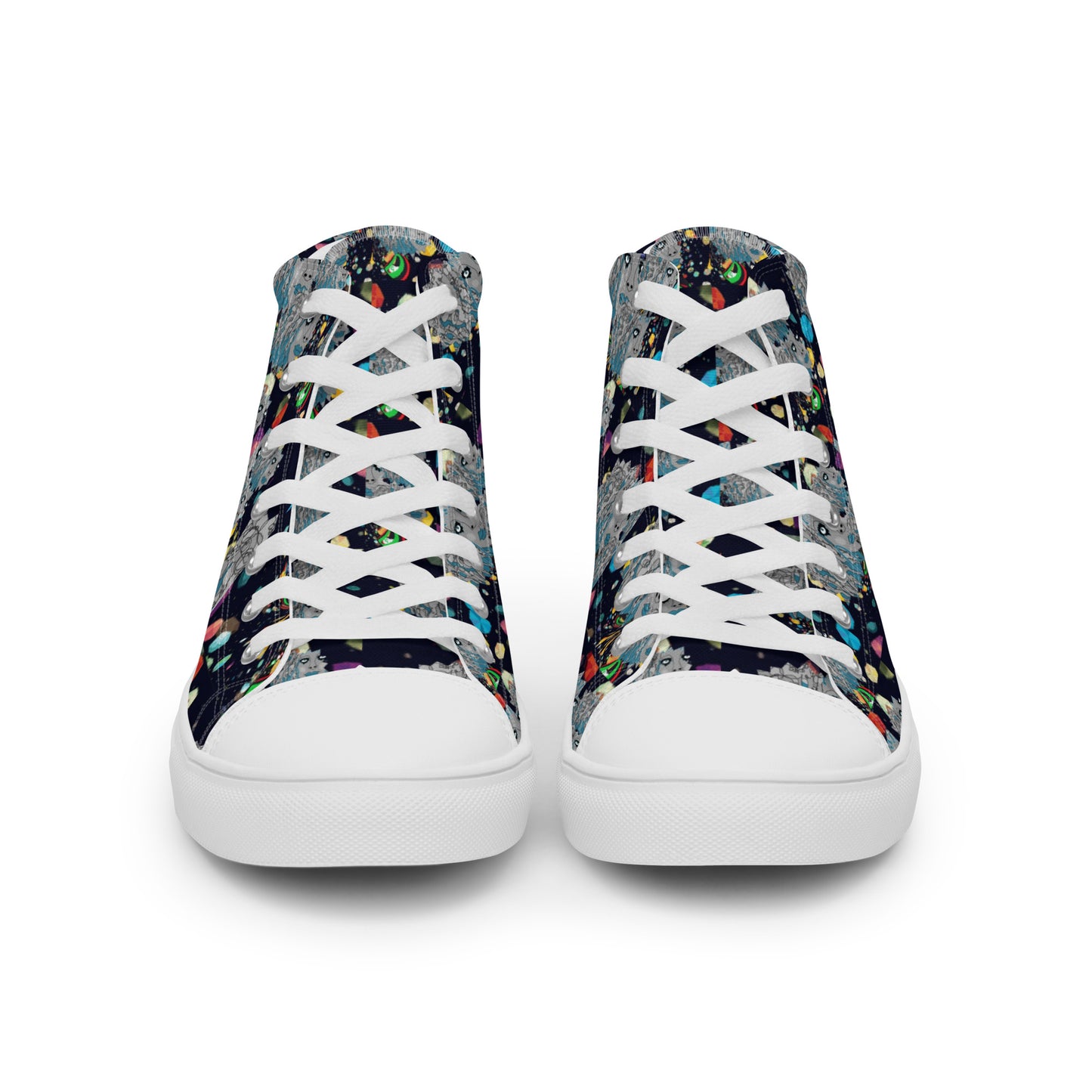Women’s high top canvas shoes