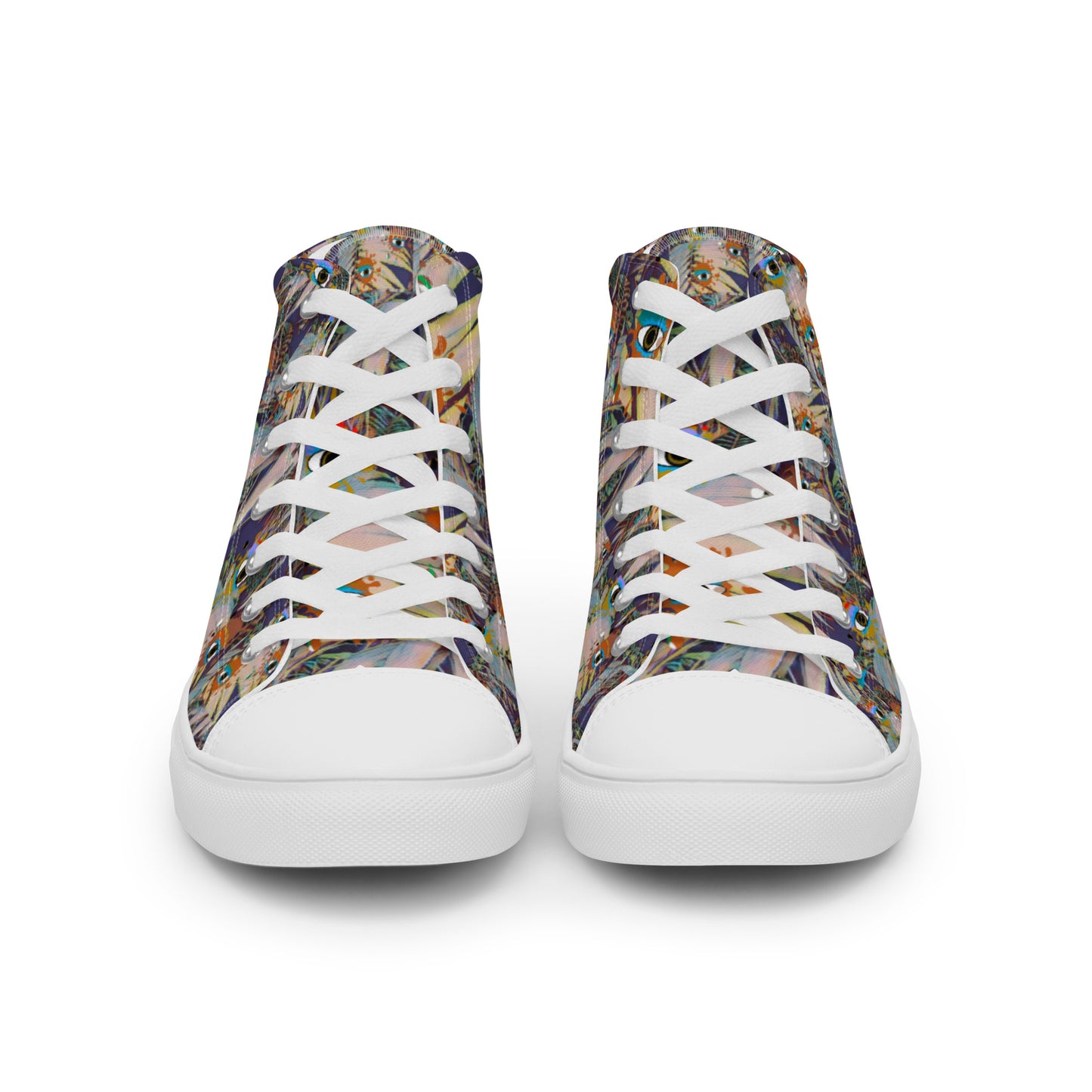 Women’s high top canvas shoes