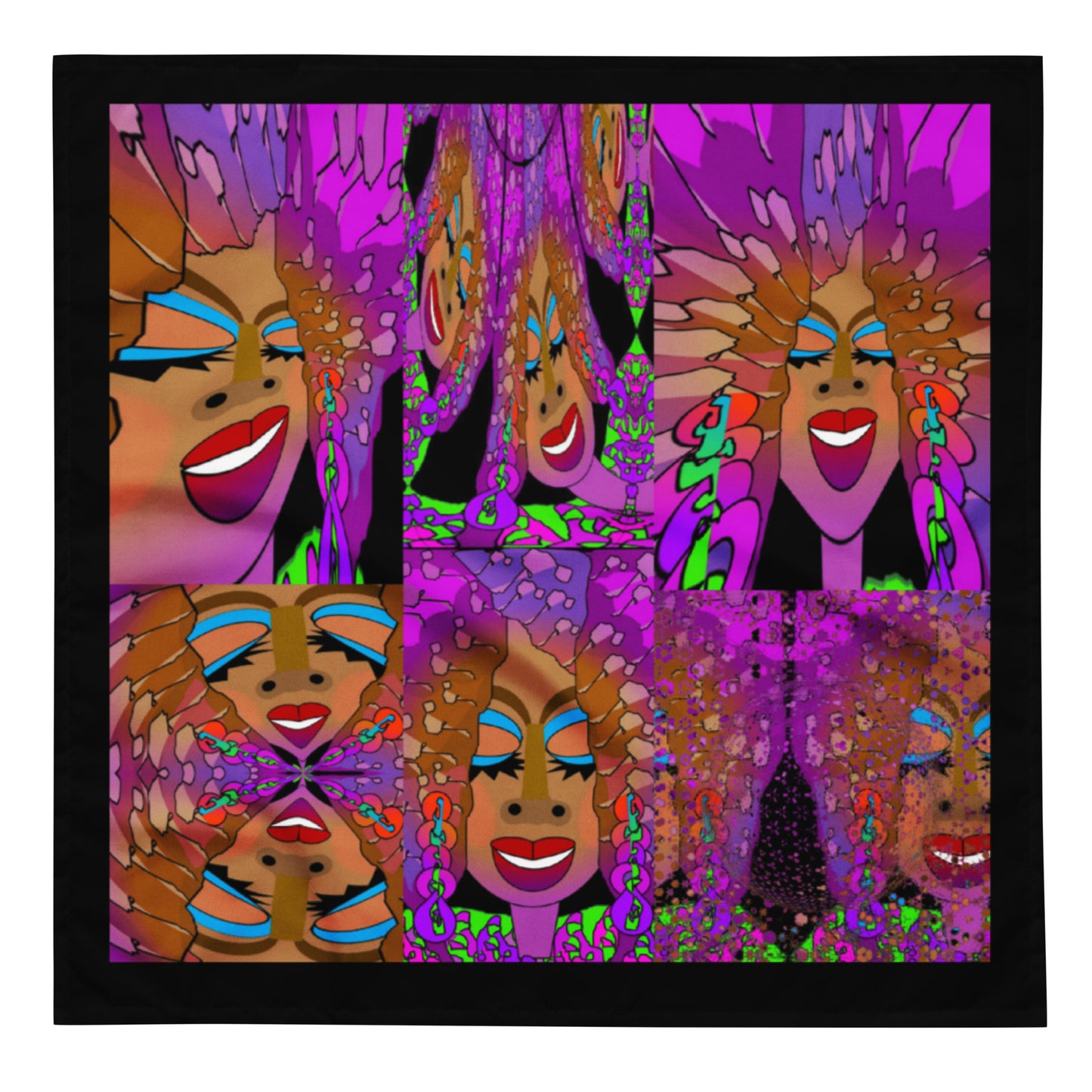 All-over print bandana