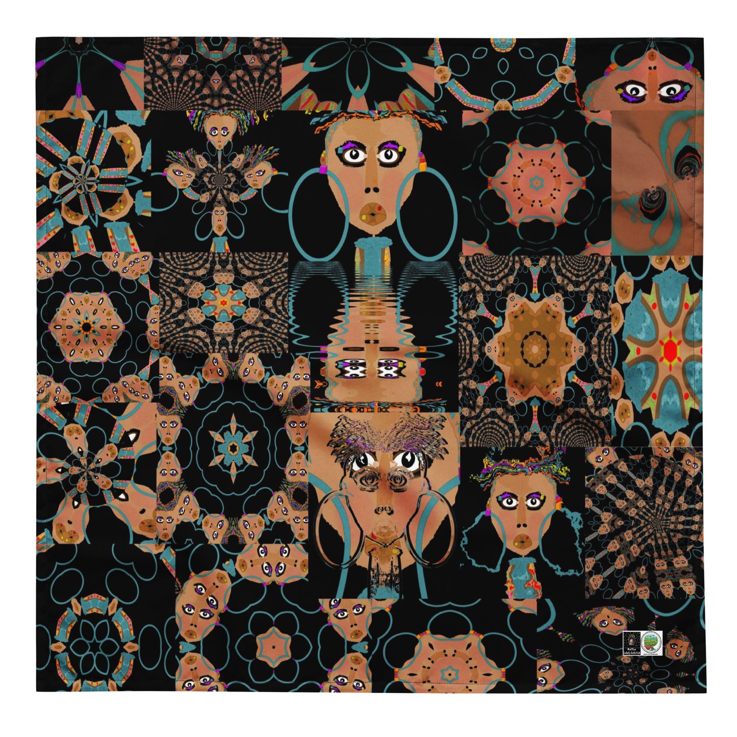 All-over print bandana