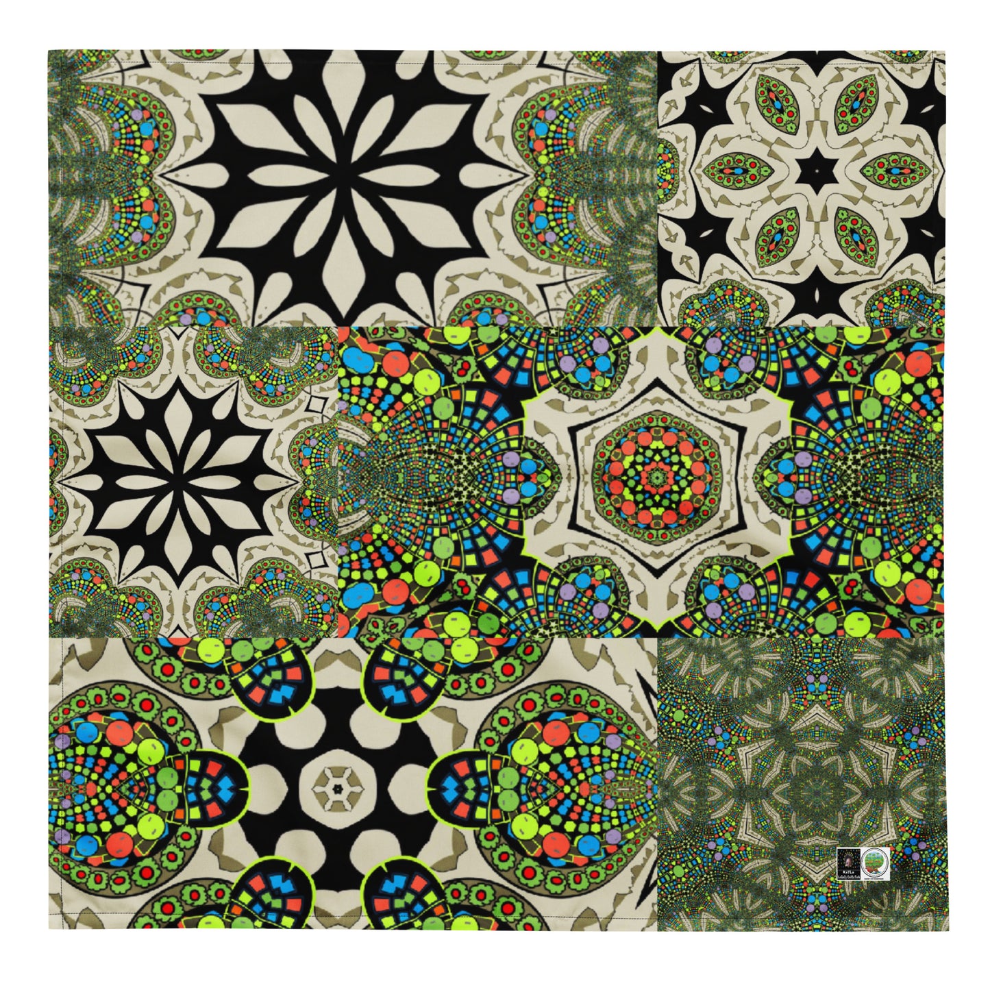 All-over print bandana