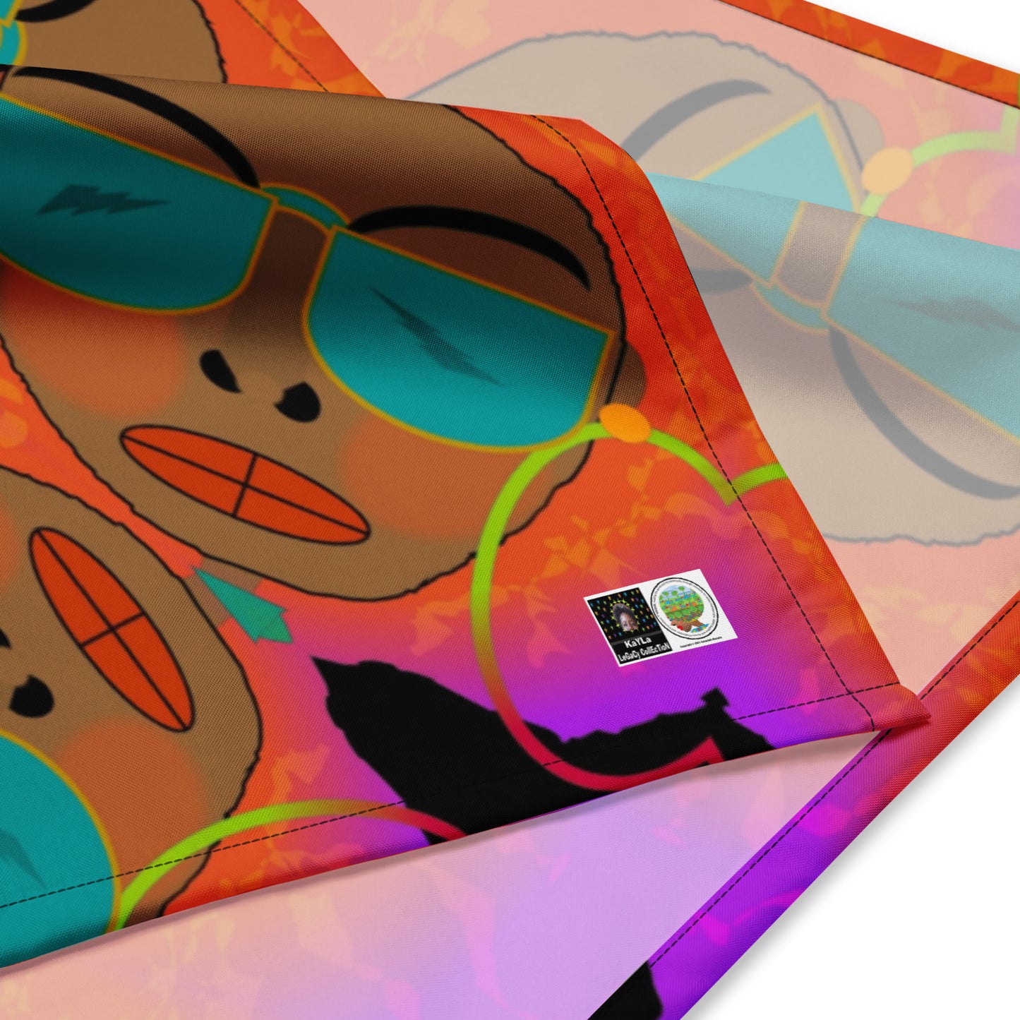 All-over print bandana