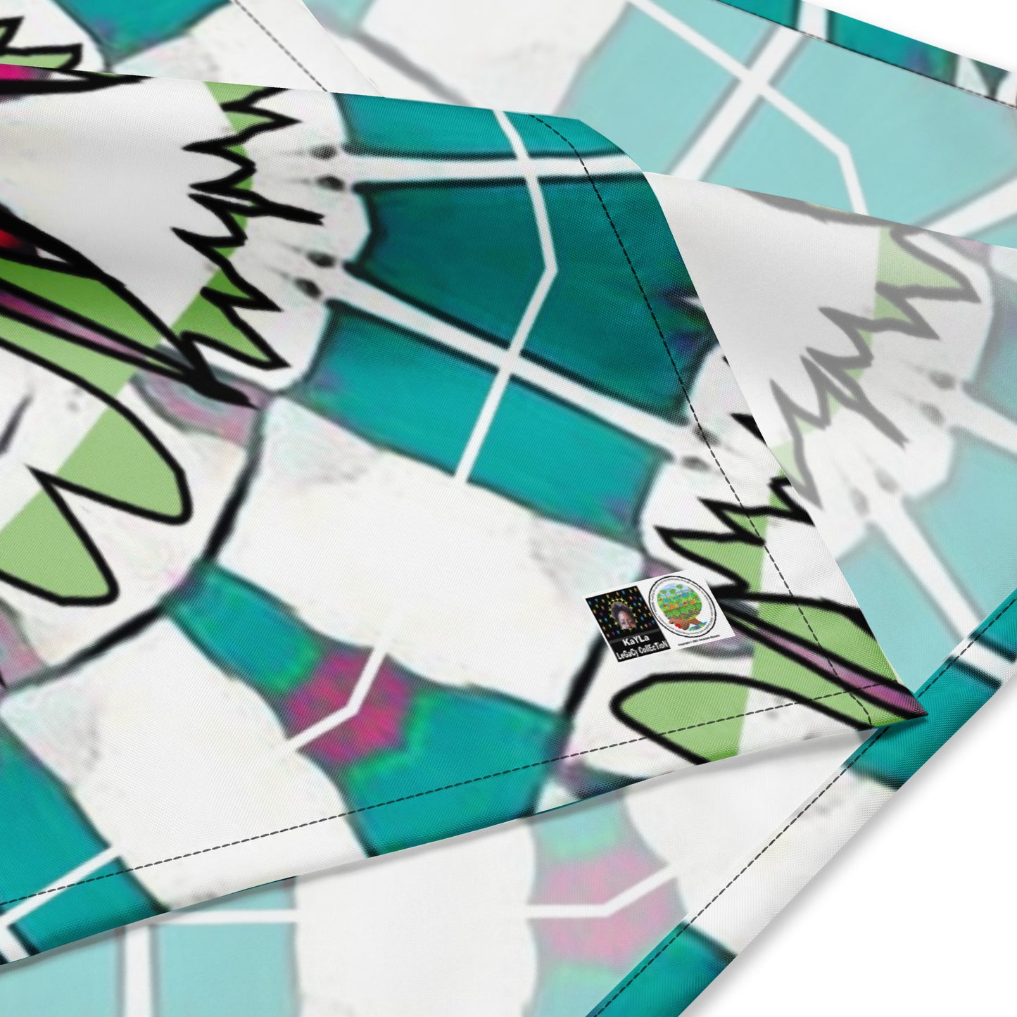 All-over print bandana