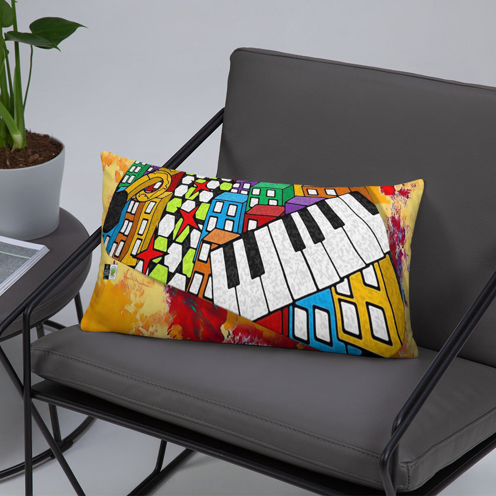 Body, Travel, Basic Throw Pillow