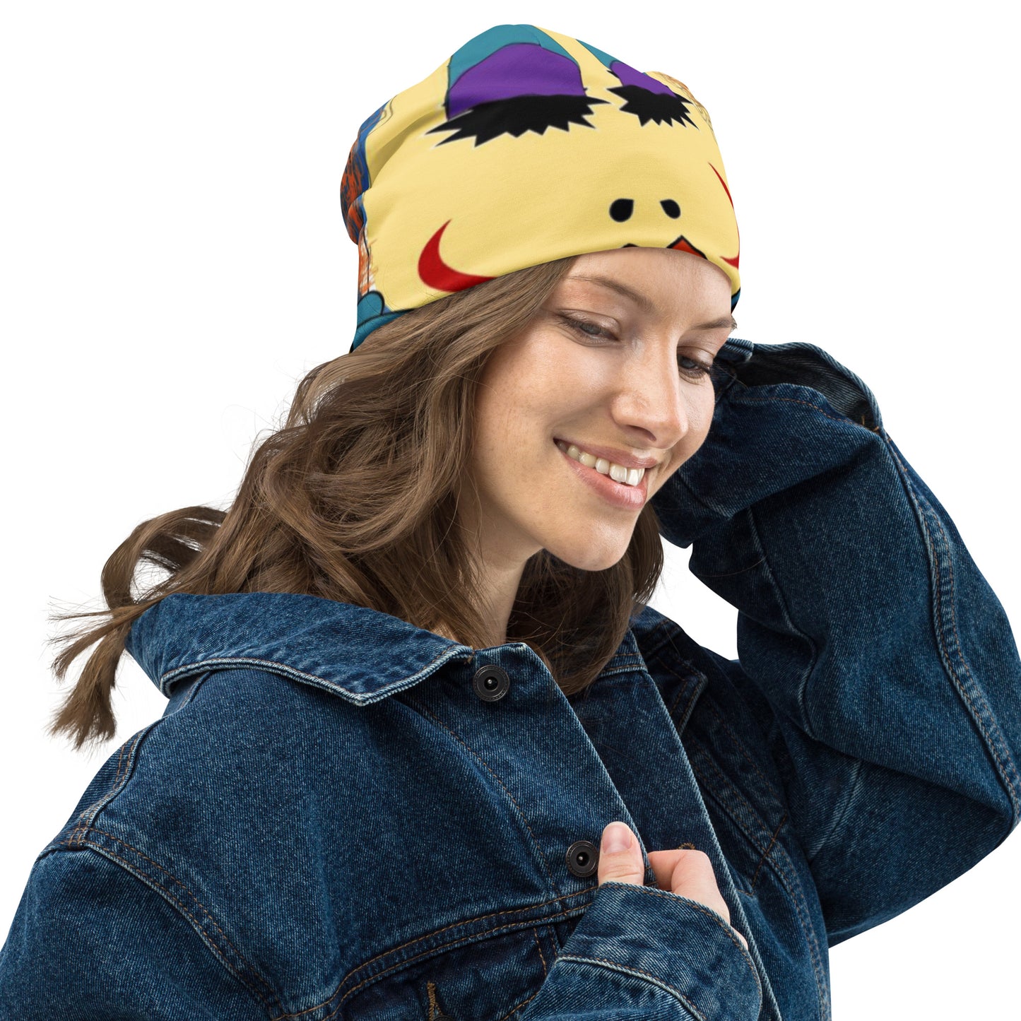 All-Over Print Beanie