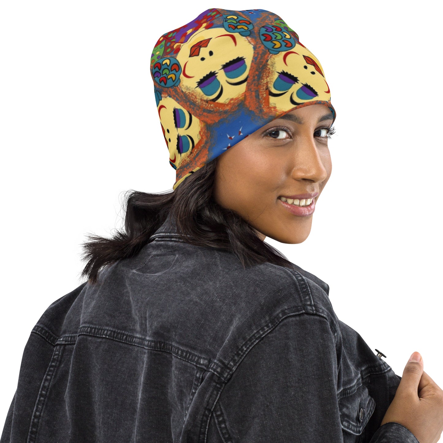 All-Over Print BeanieMYC