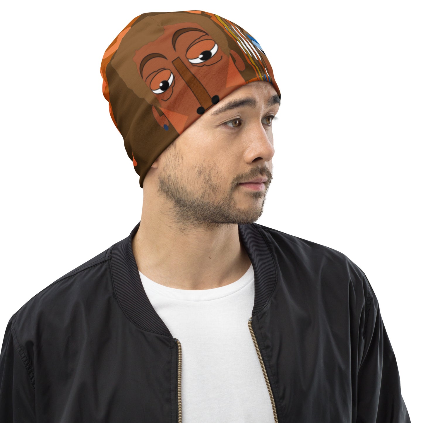 All-Over Print Beanie