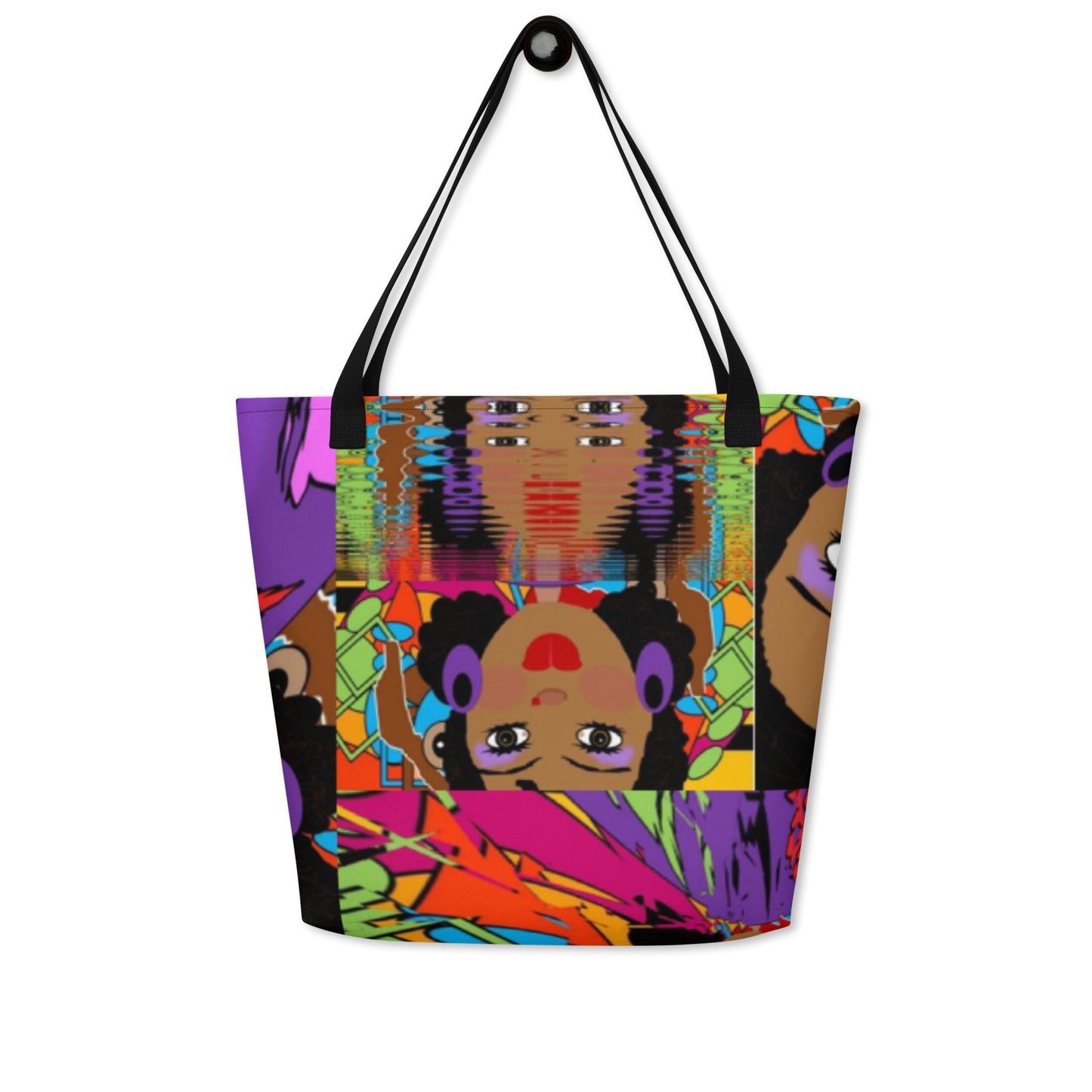 All-Over Print Large Tote Bag