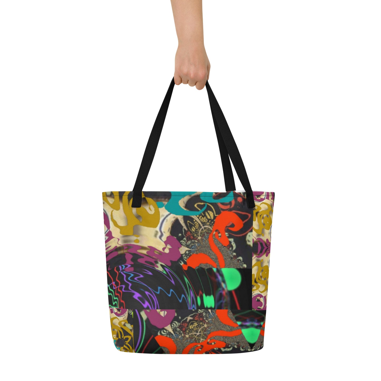 All-Over Print Large Tote Bag