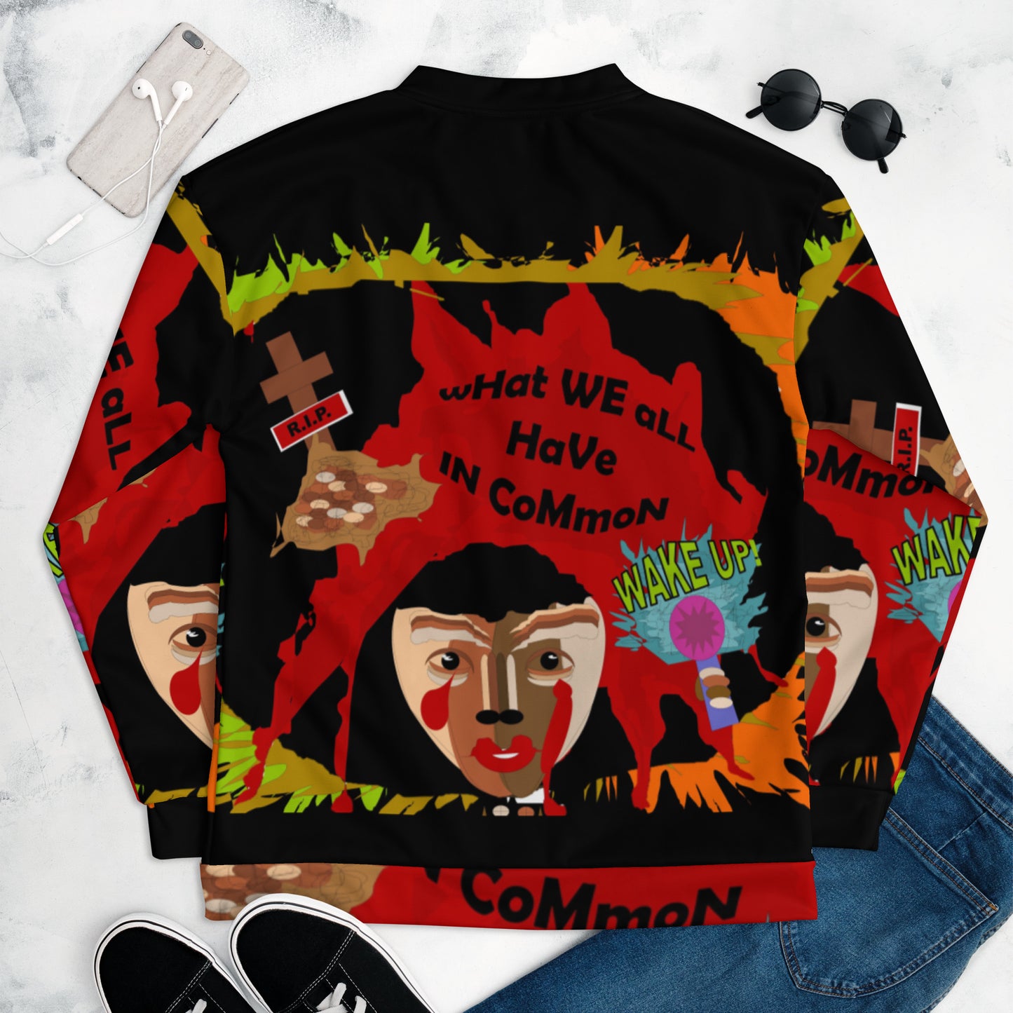 Unisex Bomber Jacket