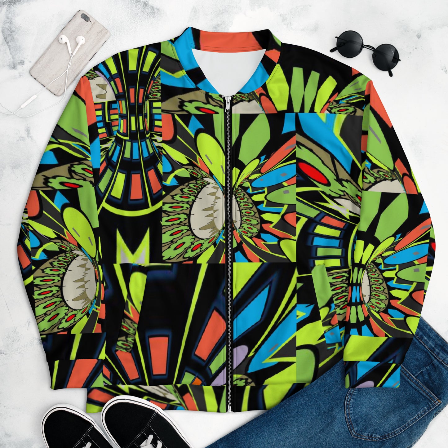 Unisex Bomber Jacket