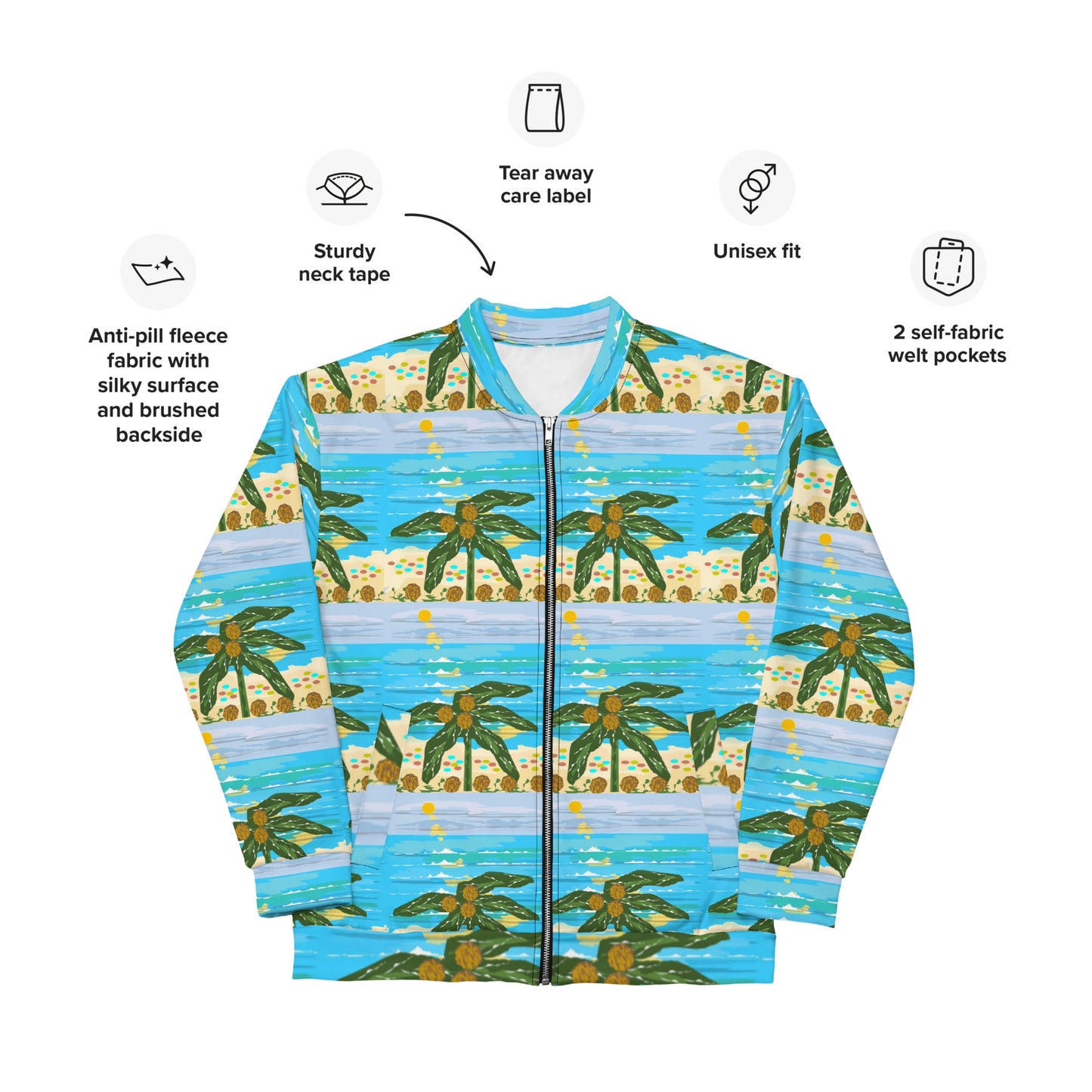 Unisex Bomber Jacket