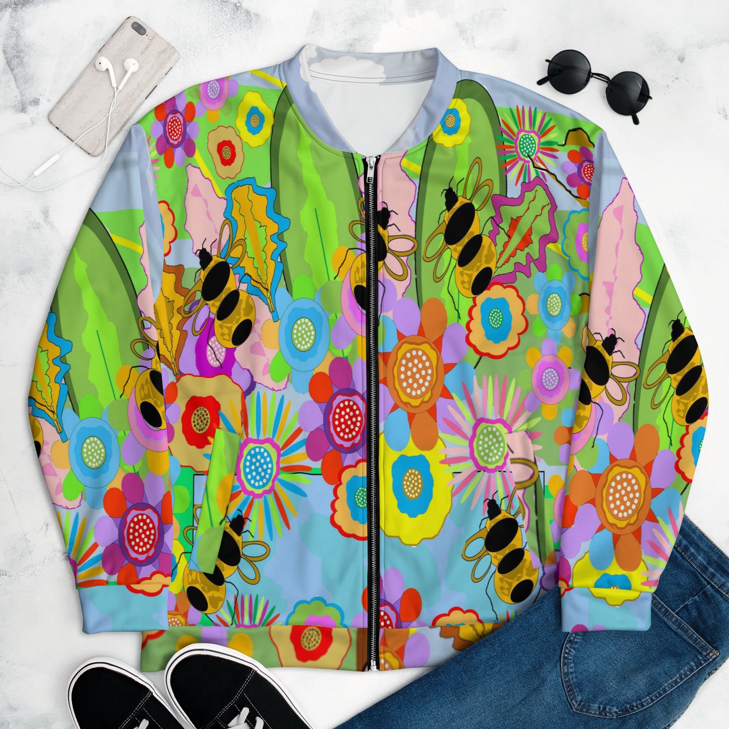 Unisex Bomber Jacket