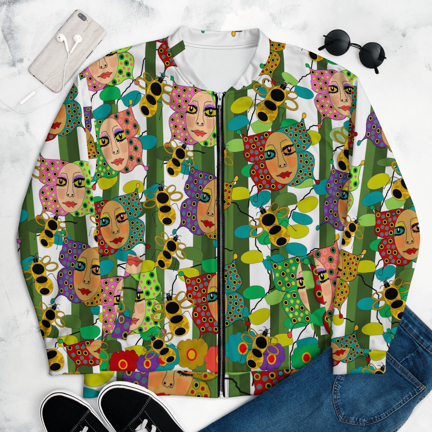 Unisex Bomber Jacket