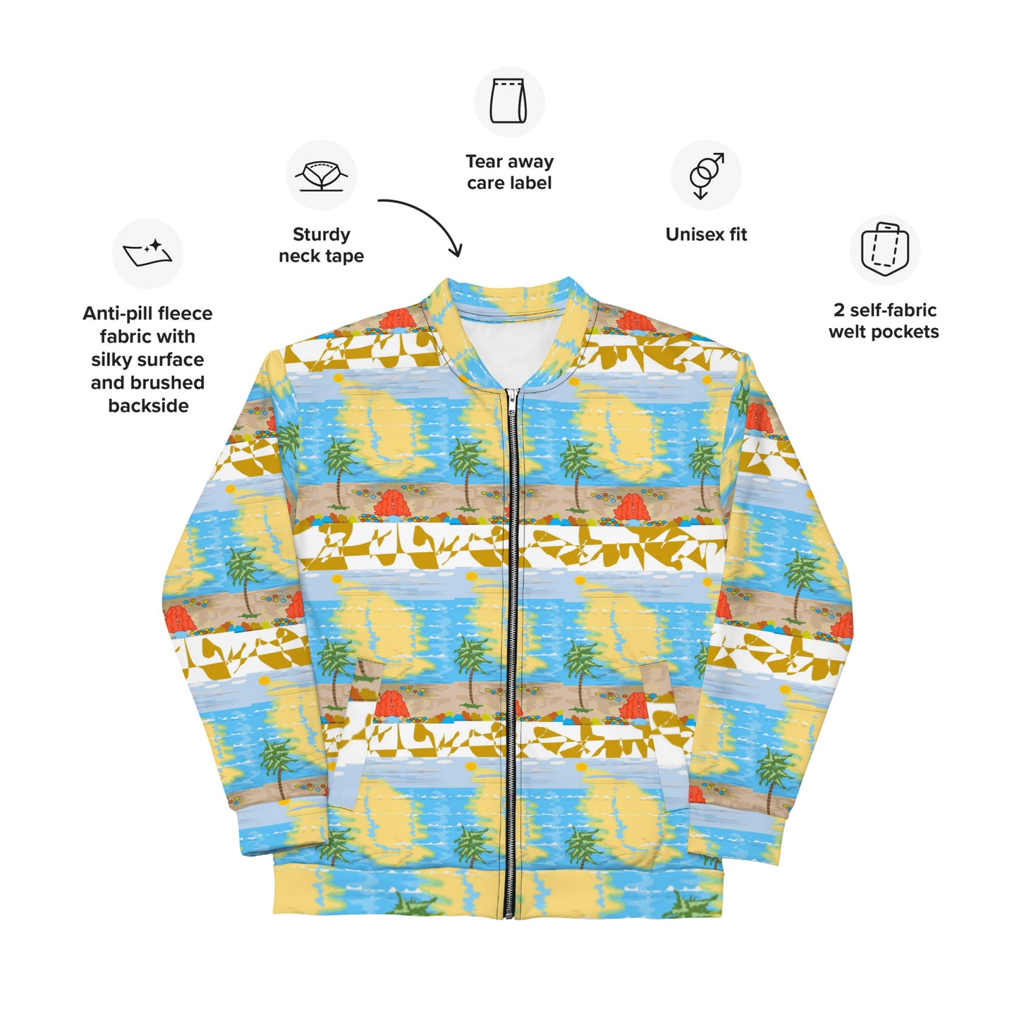 Unisex Bomber Jacket