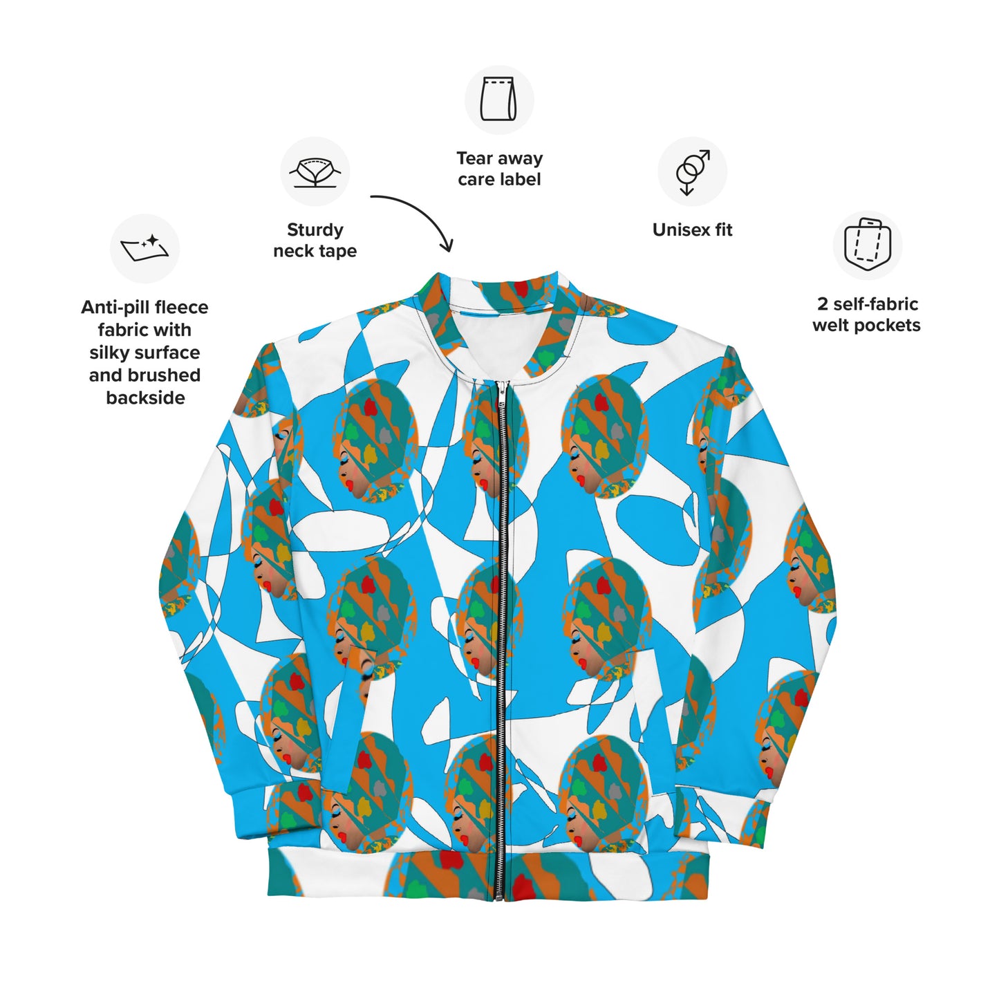 Unisex Bomber Jacket