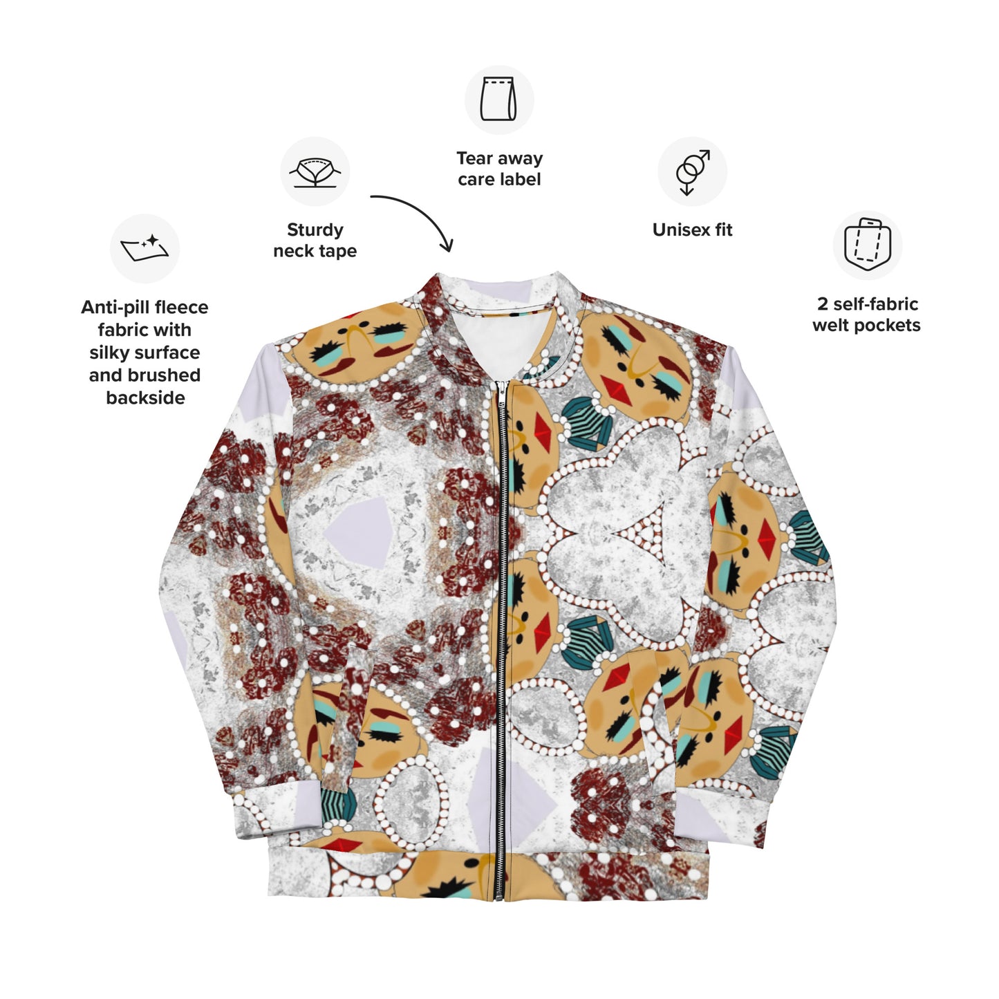 Unisex Bomber Jacket