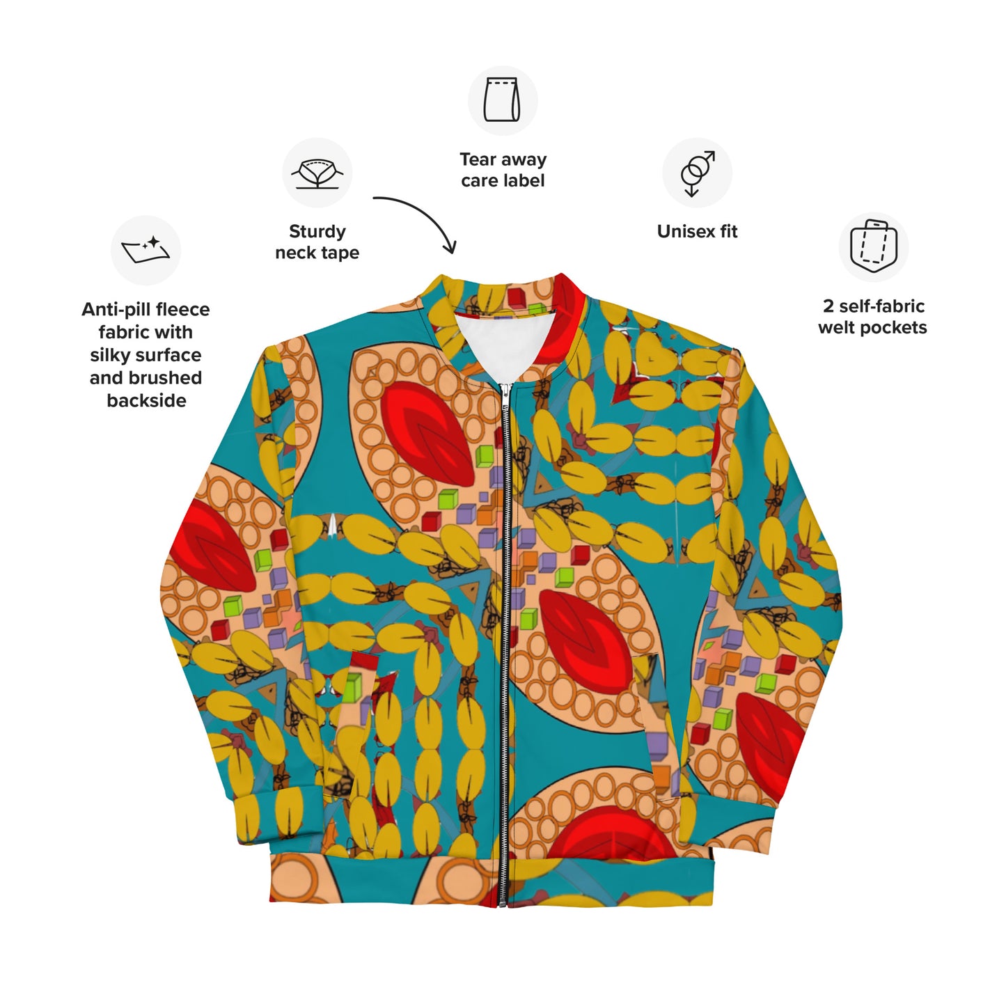 Unisex Bomber Jacket