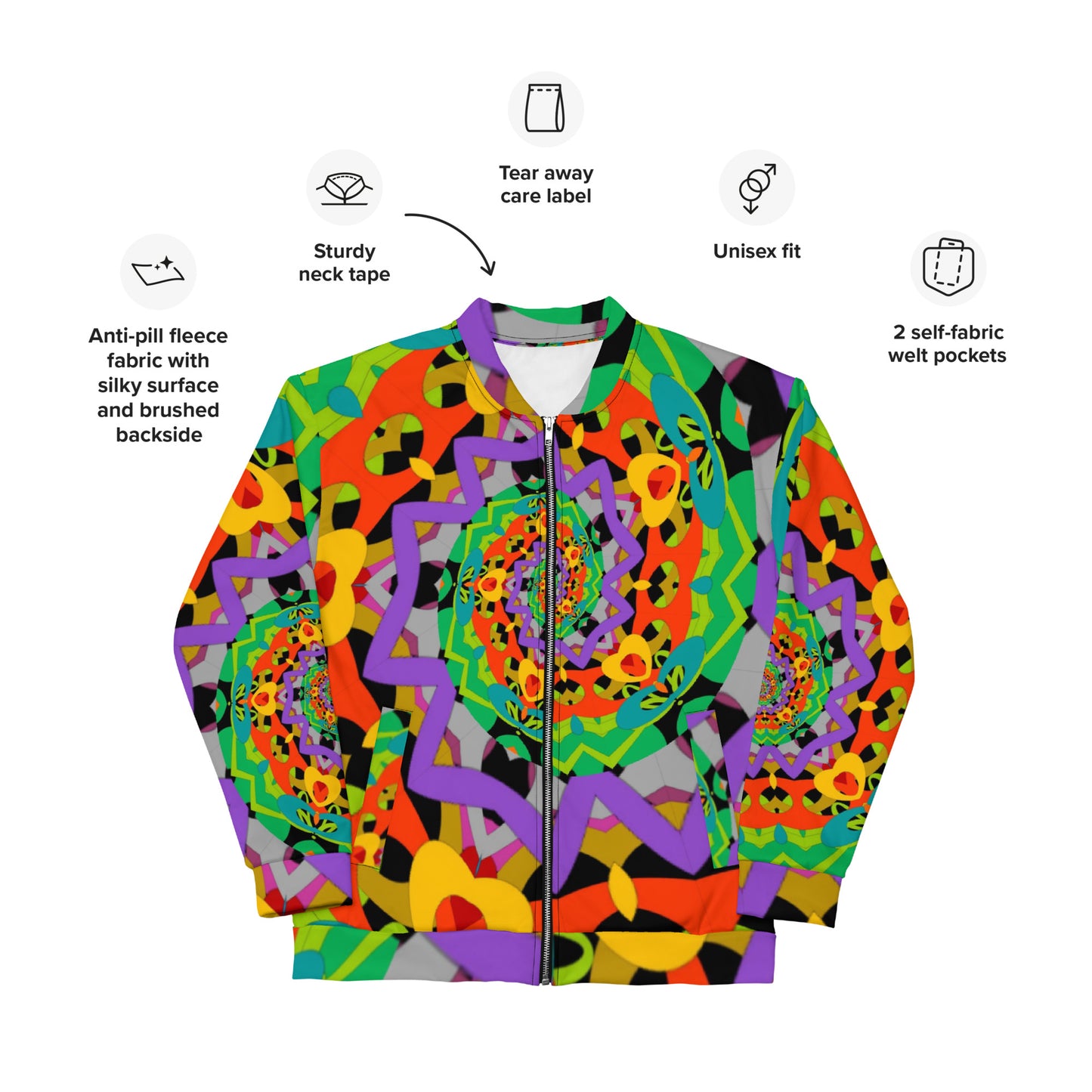 Unisex Bomber Jacket