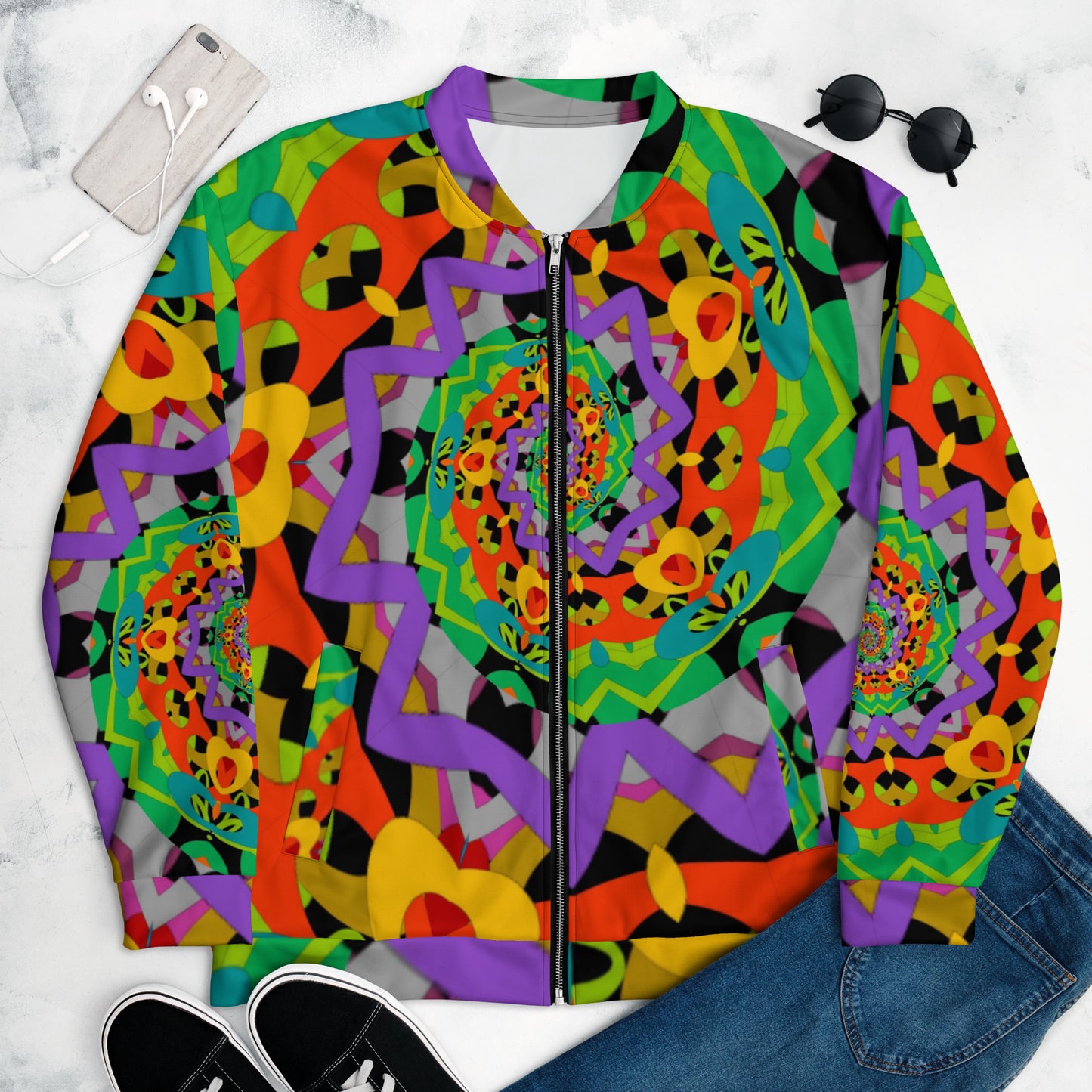 Unisex Bomber Jacket