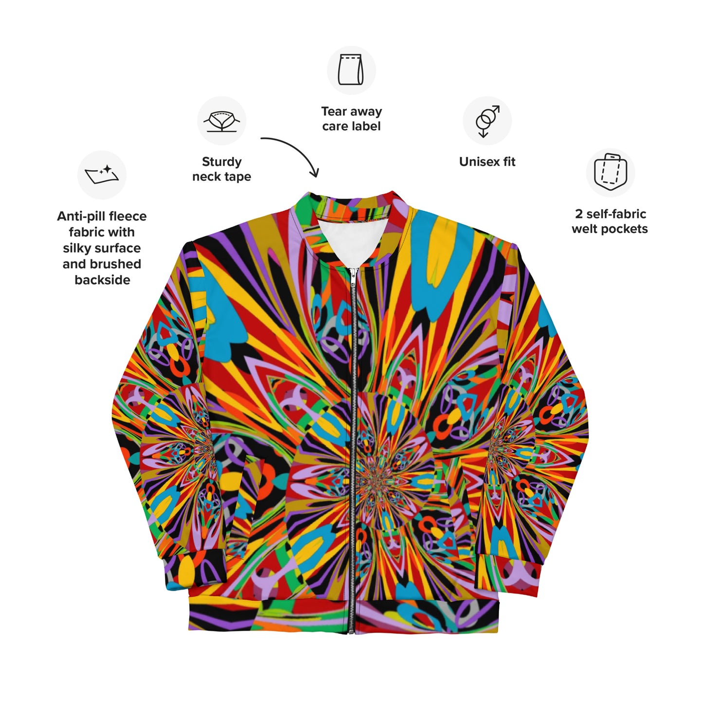 Unisex Bomber Jacket