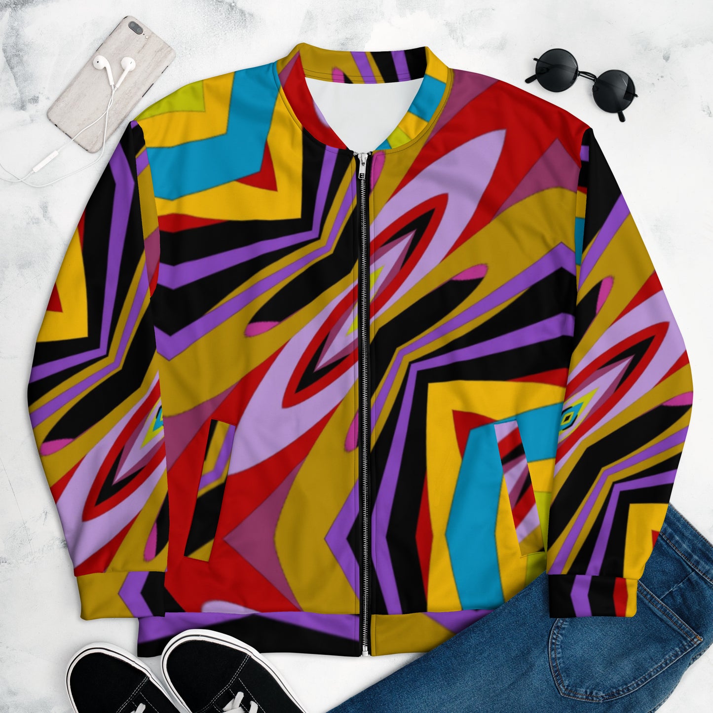 Unisex Bomber Jacket