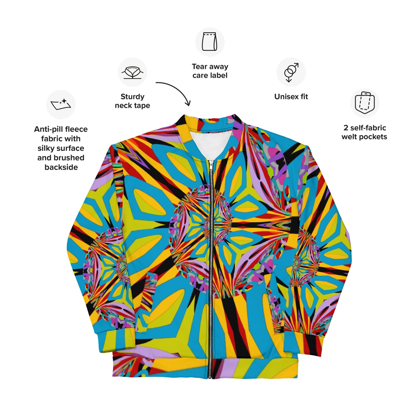 Unisex Bomber Jacket