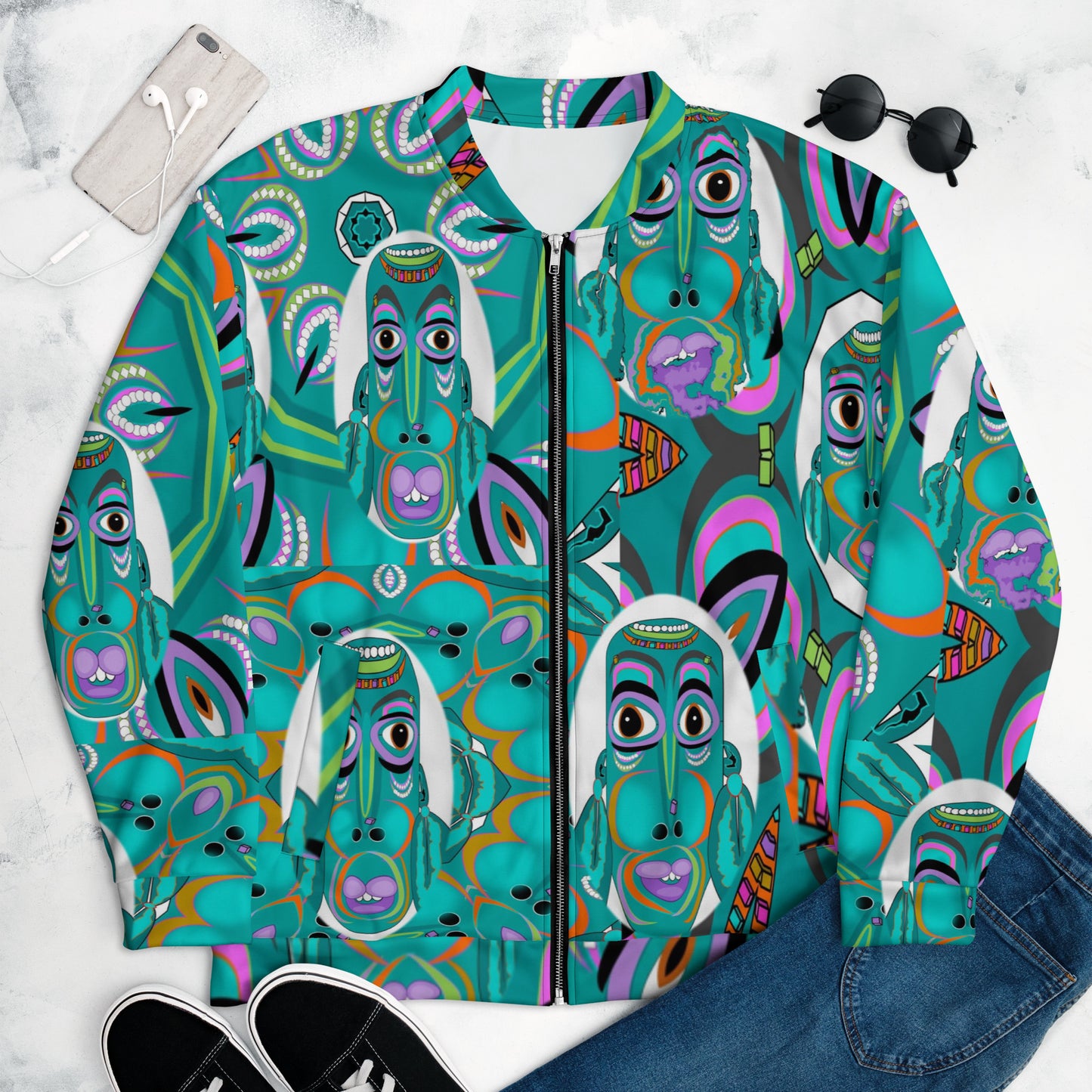 Unisex Bomber Jacket