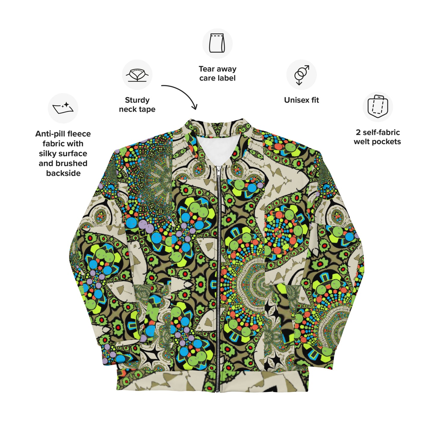 Unisex Bomber Jacket