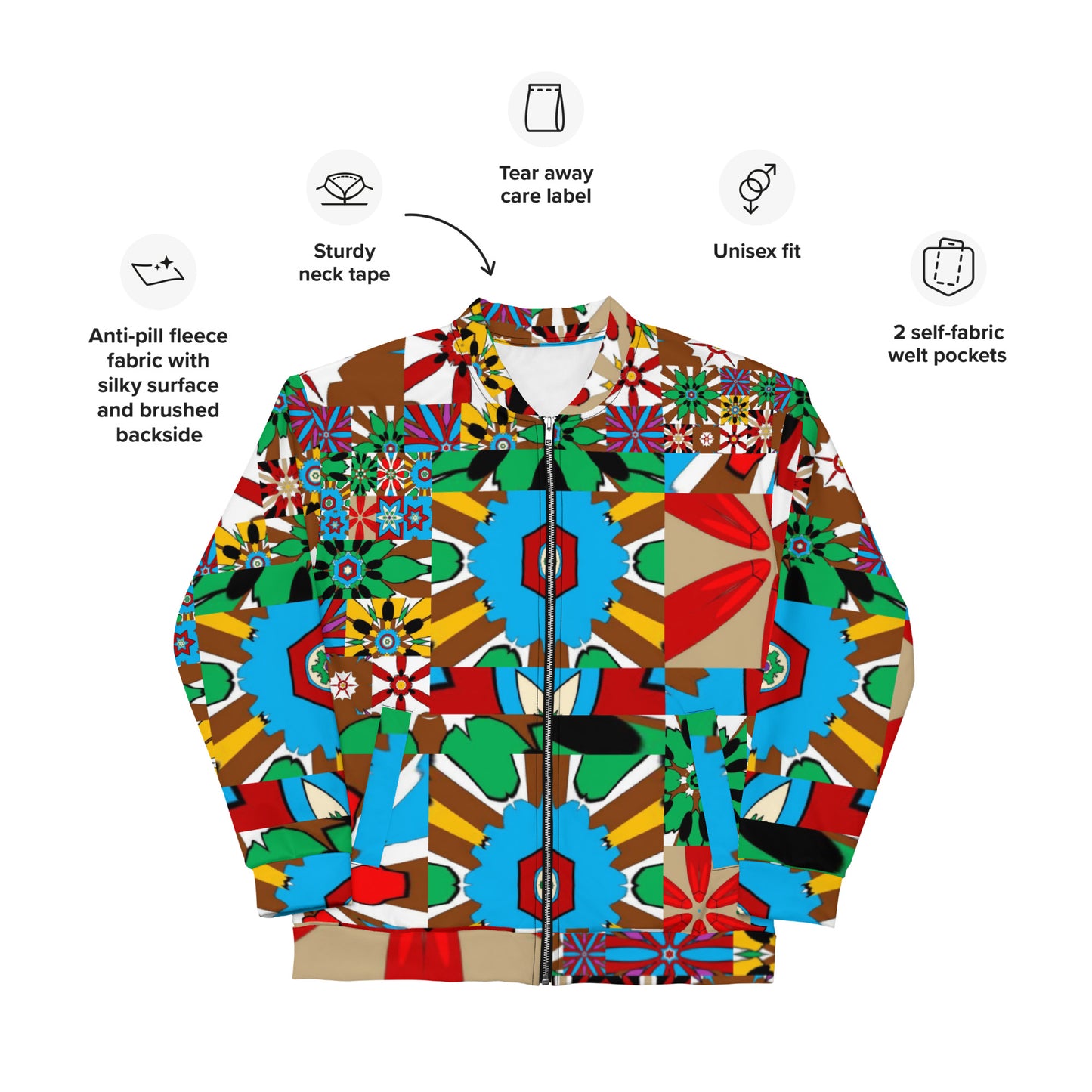 Unisex Bomber Jacket