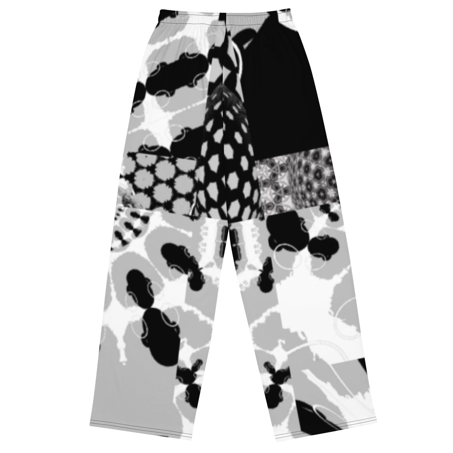 All-over print unisex wide-leg pants