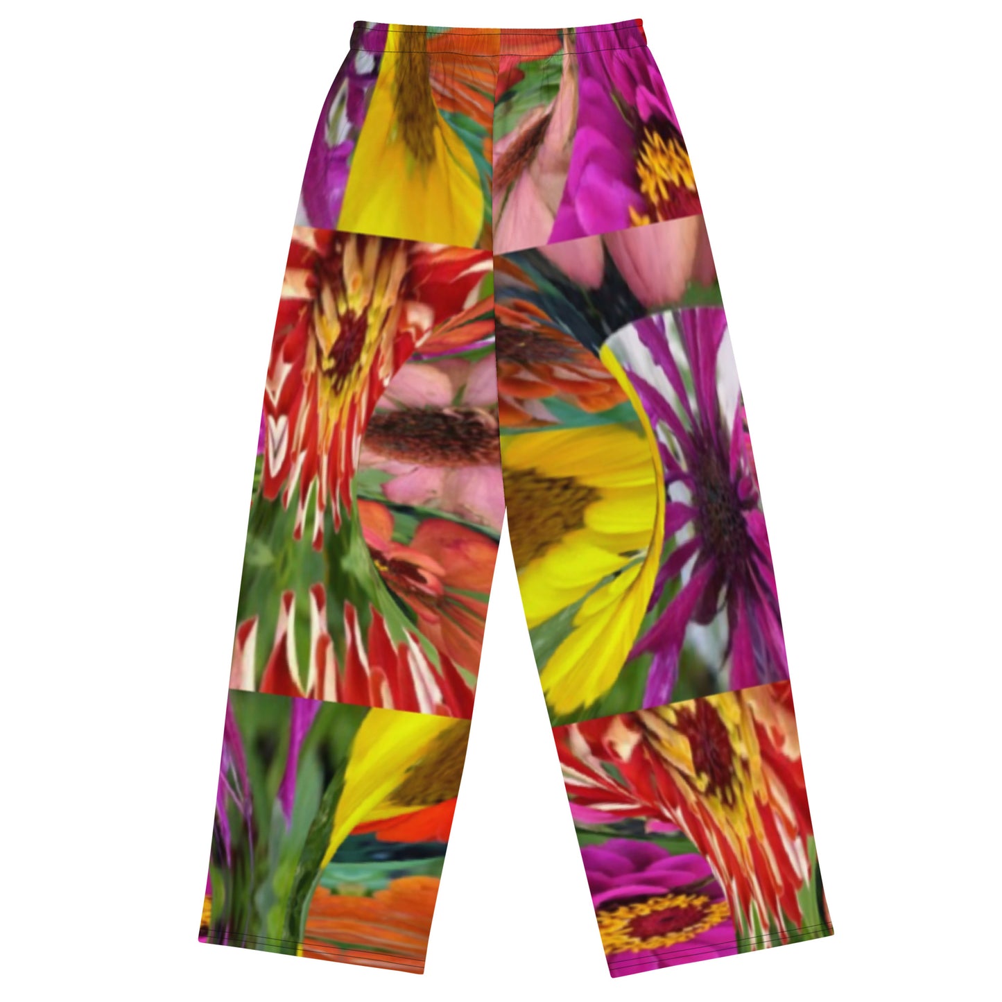 All-over print unisex wide-leg pants