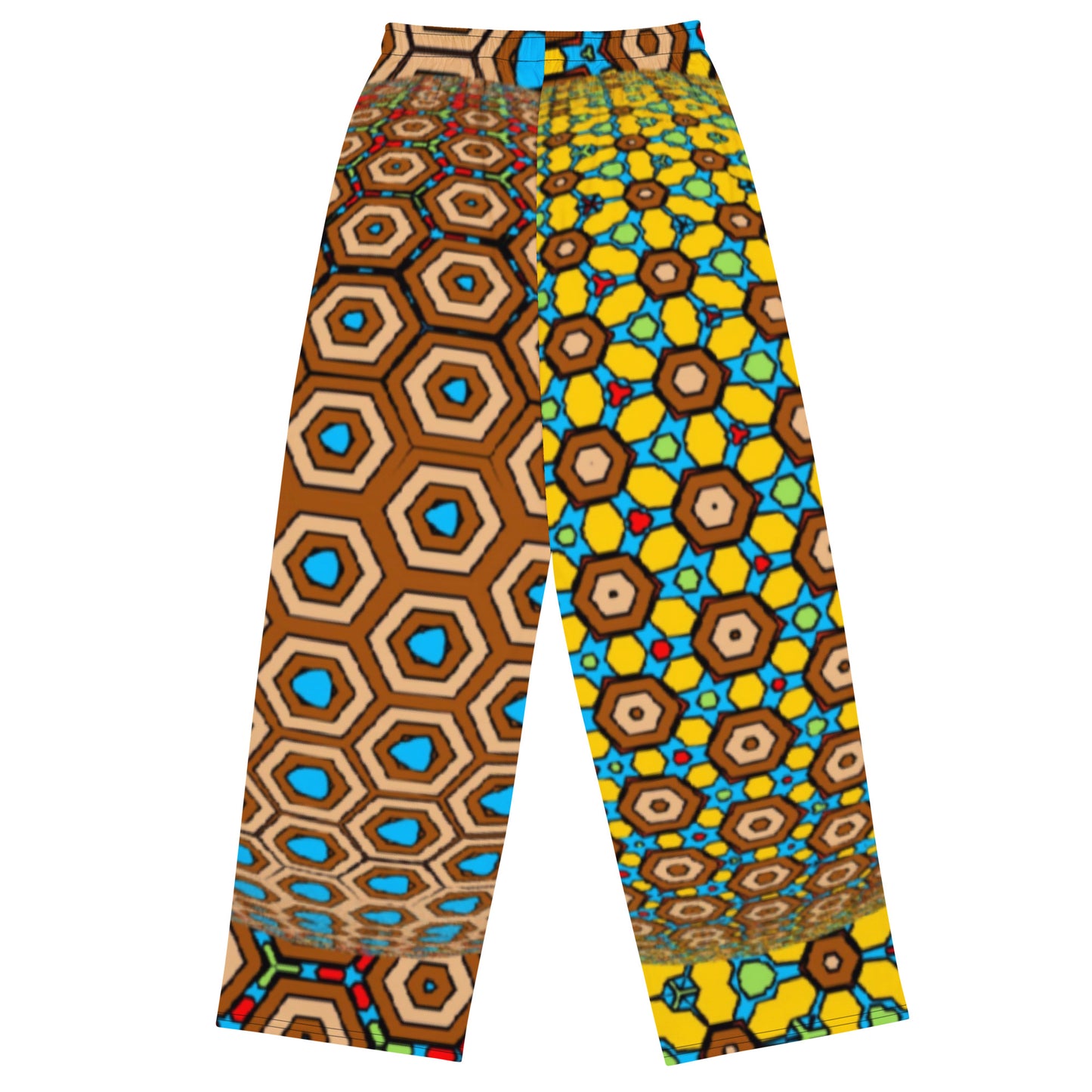 All-over print unisex wide-leg pants