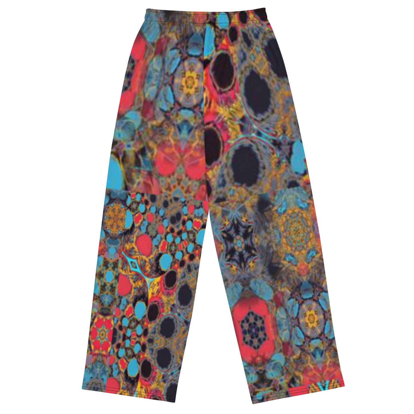 All-over print unisex wide-leg pants