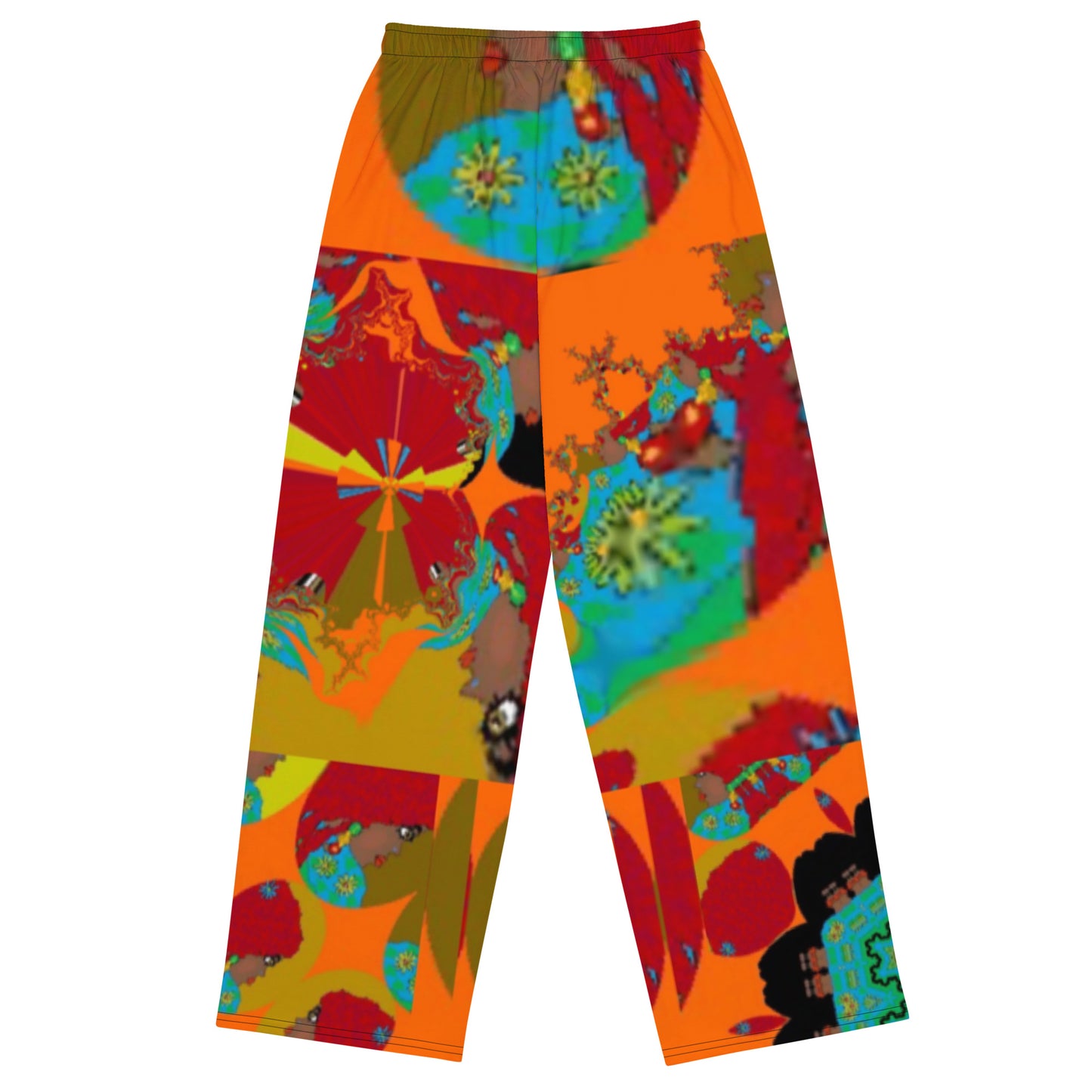 All-over print unisex wide-leg pants