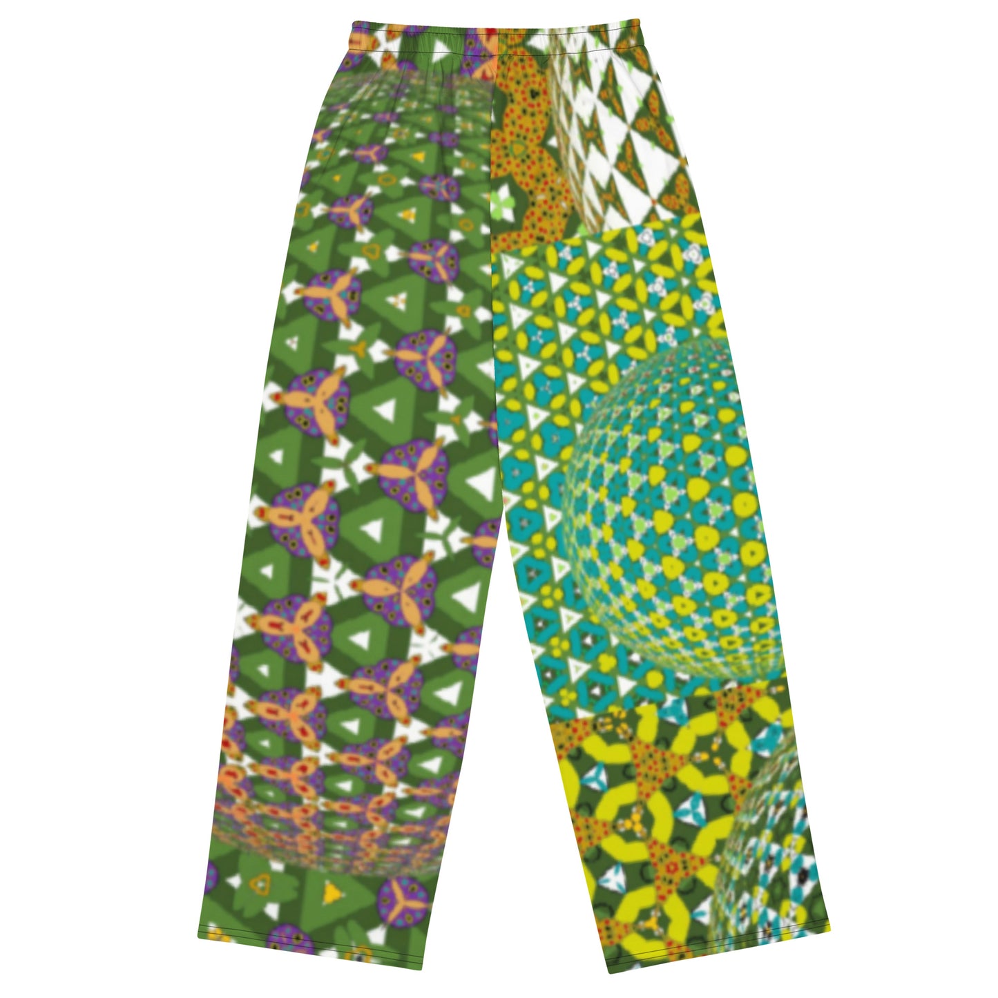 All-over print unisex wide-leg pants
