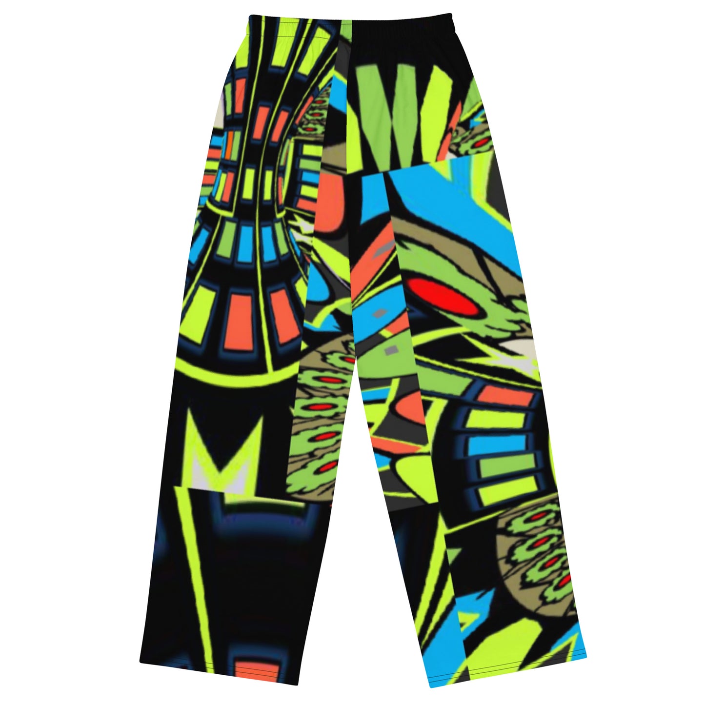 All-over print unisex wide-leg pants