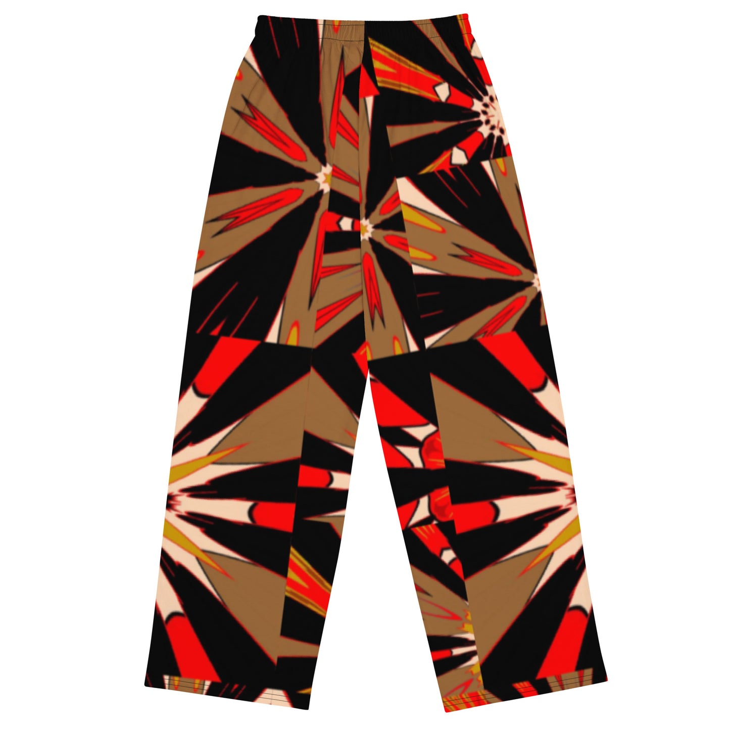 All-over print unisex wide-leg pants