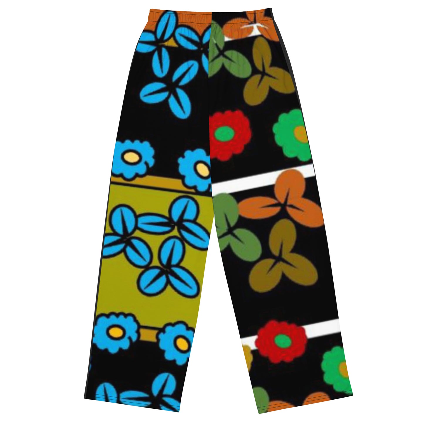 All-over print unisex wide-leg pants