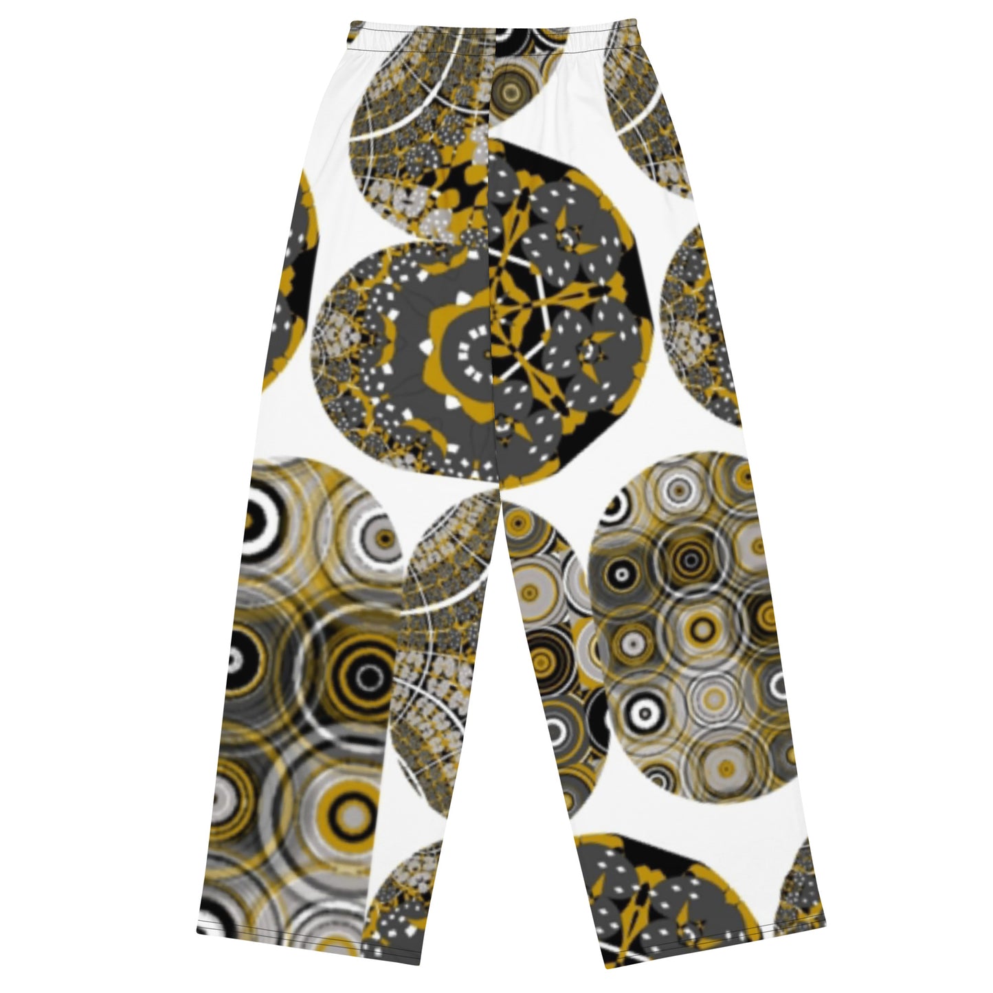 All-over print unisex wide-leg pants